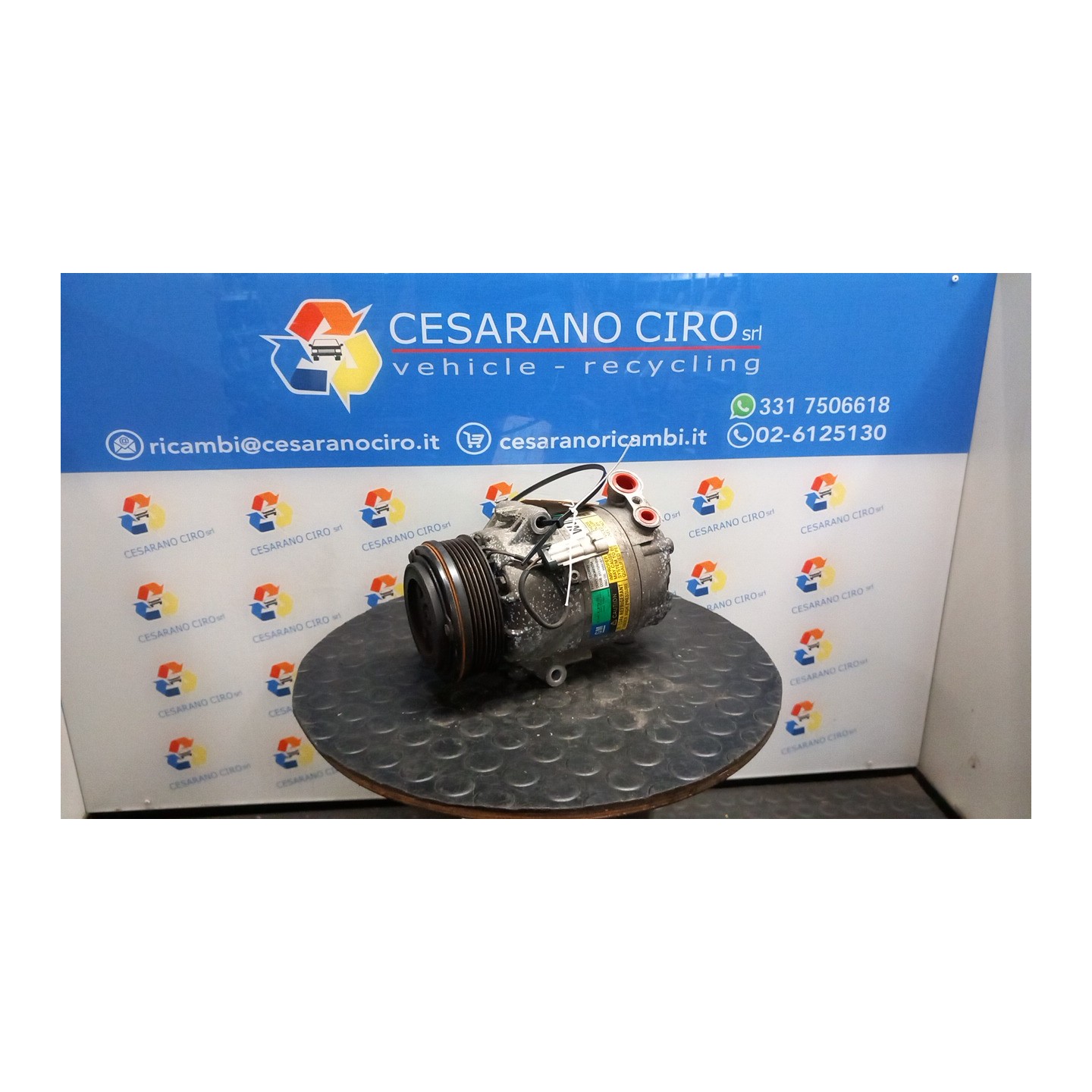 COMPRESSORE A/C 007 OPEL ASTRA (A04) (01/04-03/11) Z17DTH 13124751