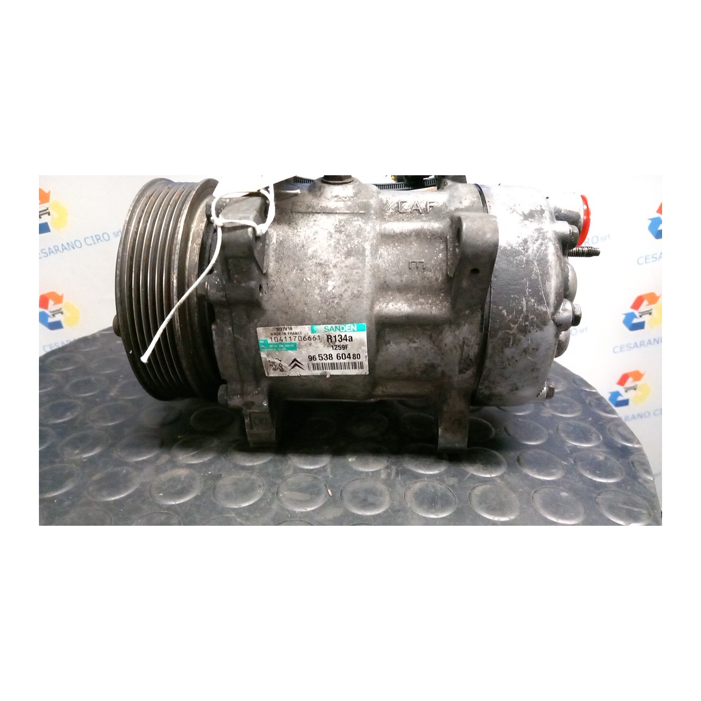COMPRESSORE A/C 026 FIAT SCUDO (2X) (12/03-11/06) RHZ 9659231080