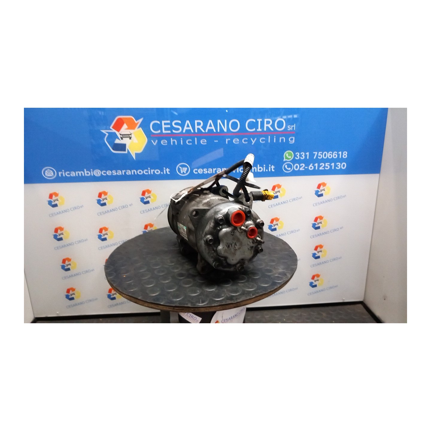 COMPRESSORE A/C 026 FIAT SCUDO (2X) (12/03-11/06) RHZ 9659231080