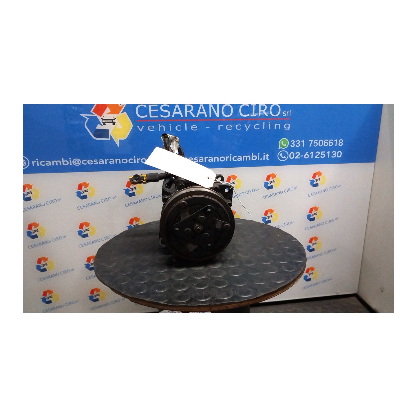 COMPRESSORE A/C 026 FIAT SCUDO (2X) (12/03-11/06) RHZ 9659231080