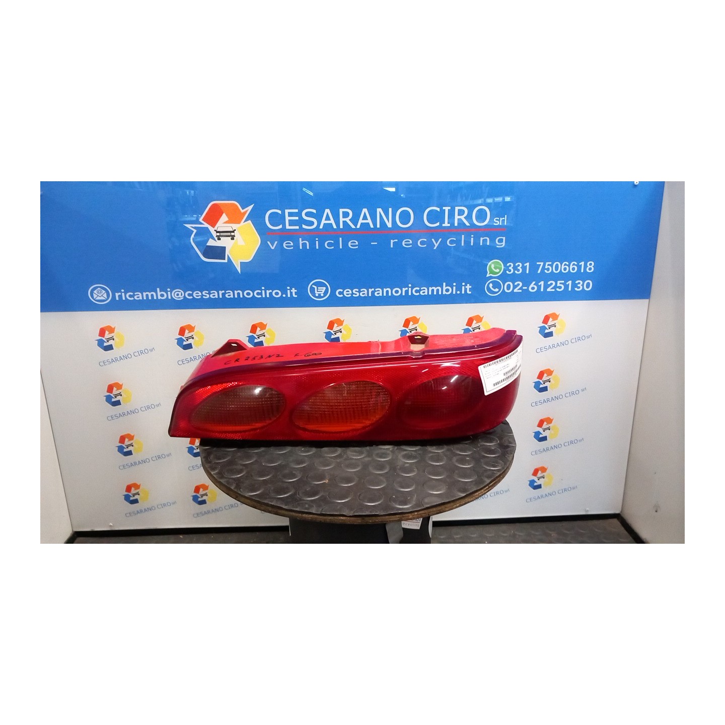 FANALE POST. DX. 047 FIAT SEICENTO (1E) (02/98-07/05) 187A1000 46511337