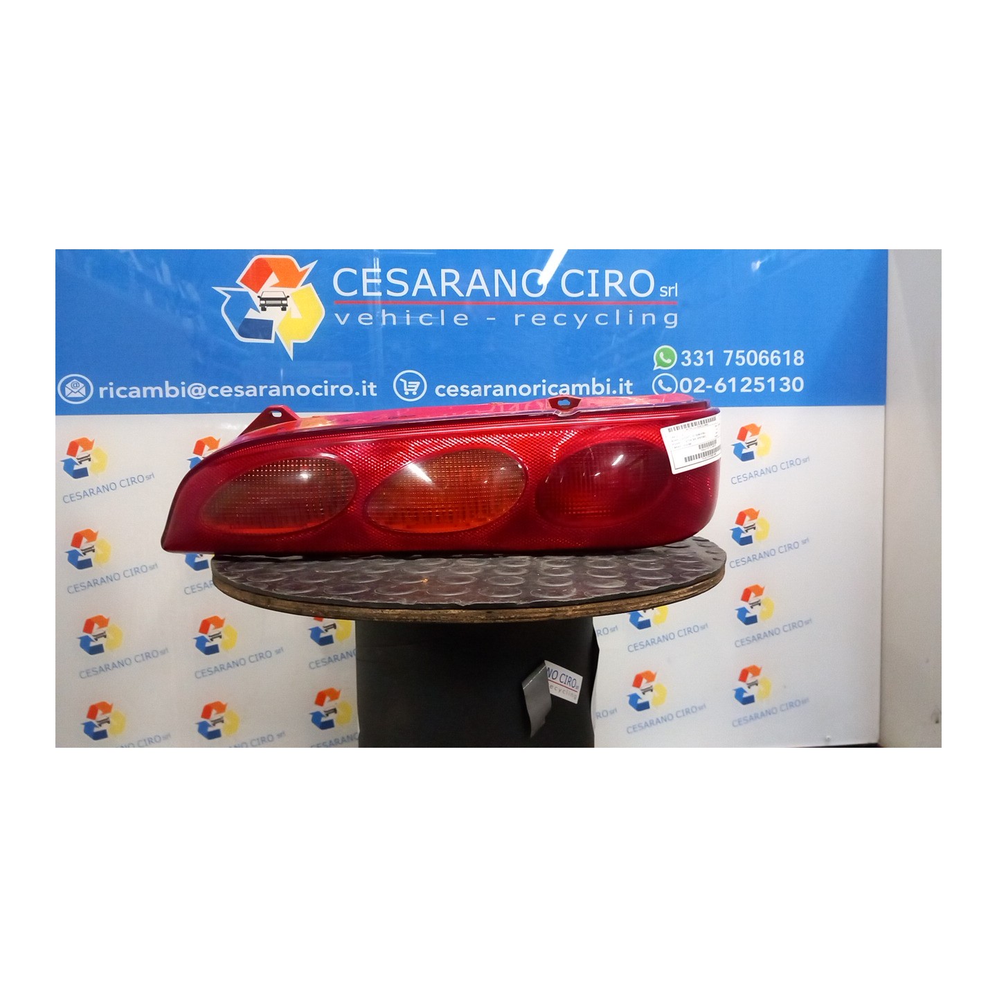 FANALE POST. DX. 047 FIAT SEICENTO (1E) (02/98-07/05) 187A1000 46511337