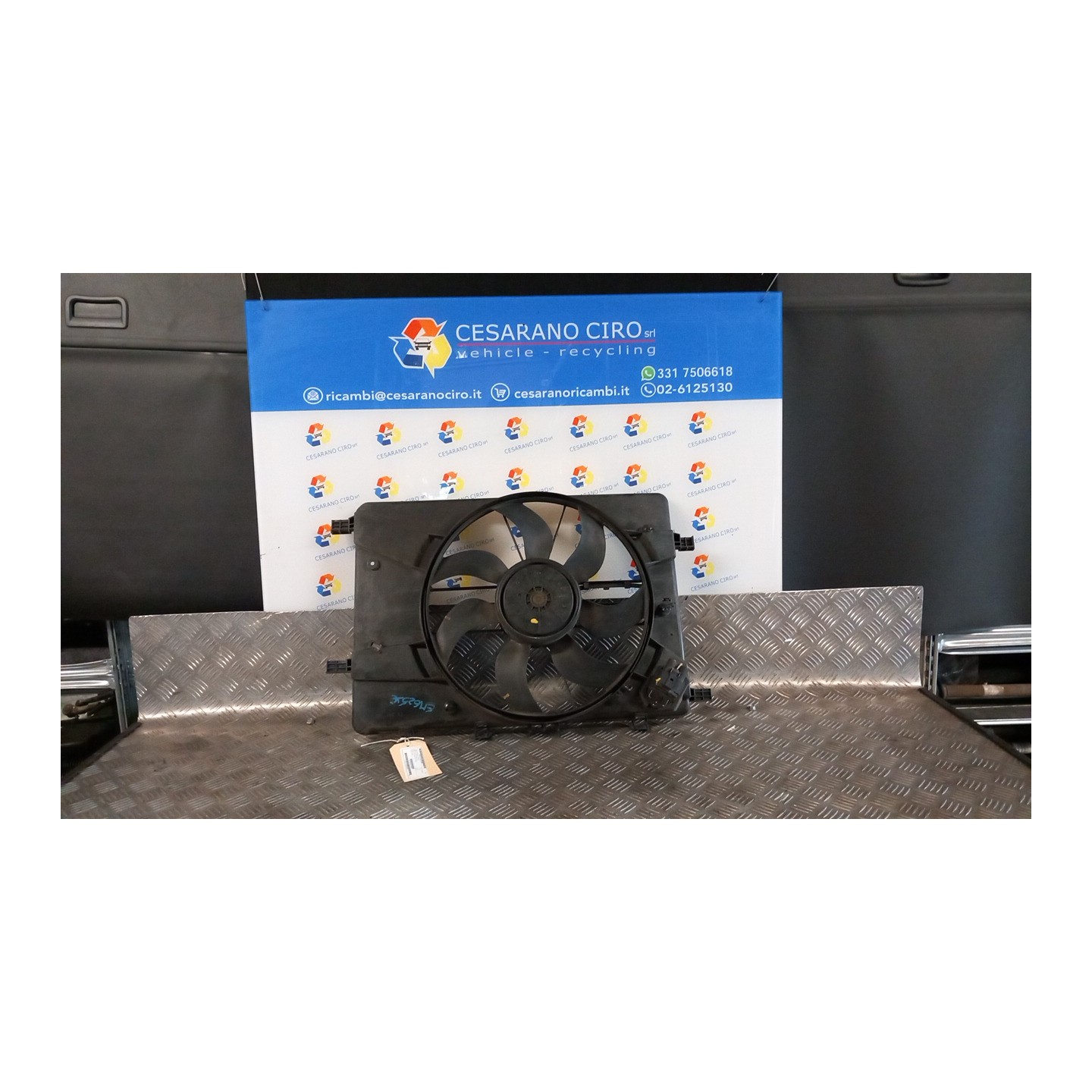 ELETTROVENTOLA 051 CHEVROLET (DAEWOO) ORLANDO (J309) (11/10-) F18D4 13368576