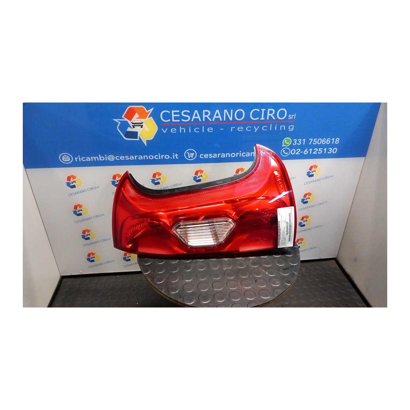 FANALE POST. DX. 058 FIAT PANDA VAN (33) (06/12-09/18) 312B2000 52102350