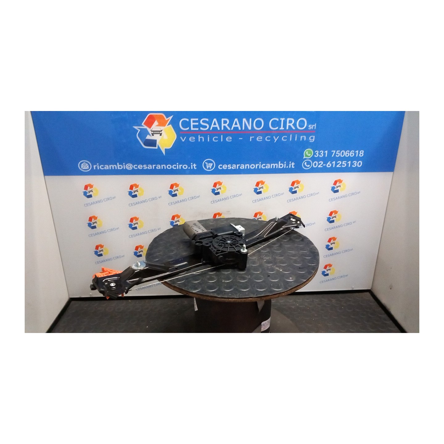 ALZACRISTALLO ELETTR. PORTA ANT. CON MOTORINO DX. 014 LANCIA DELTA (TH) (06/08-03/11) 198A5000 51943448
