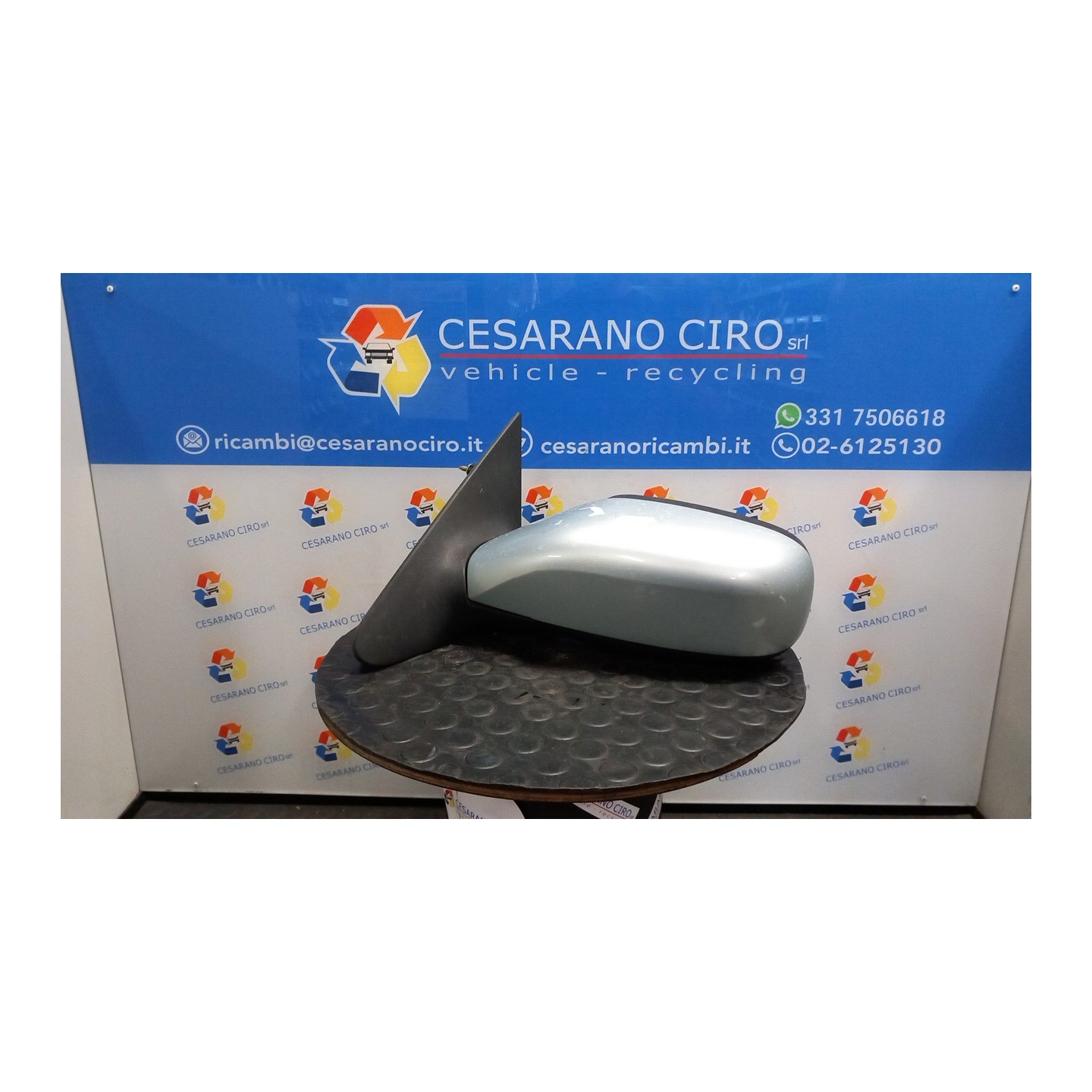 RETROVISORE EST. REGOLAZ. ELETTR. SX. 036 RENAULT LAGUNA 2A SERIE (03/01-09/07) F4PC7 7701049058