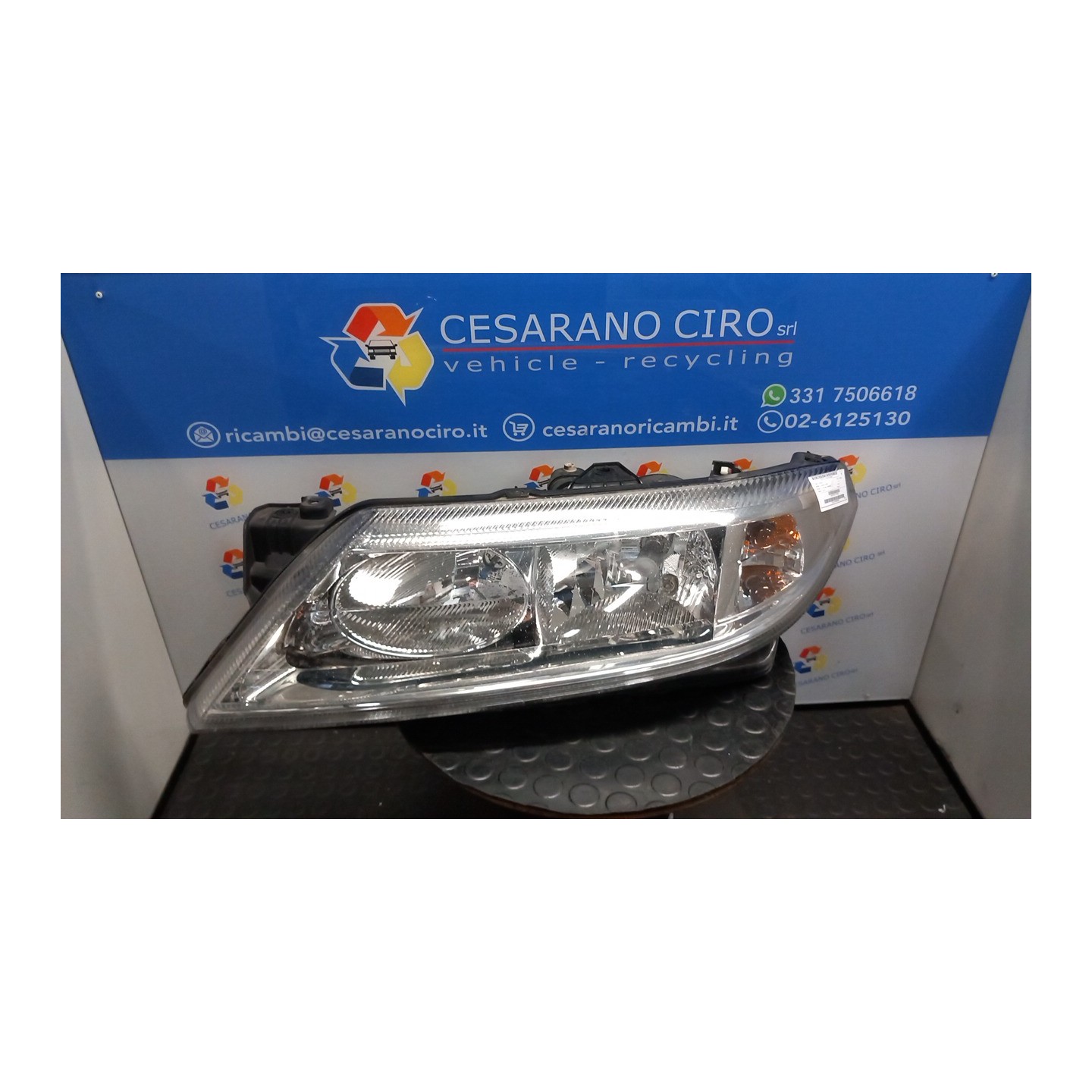PROIETTORE SX. 038 RENAULT LAGUNA 2A SERIE (03/01-09/07) F4PC7 7701048927