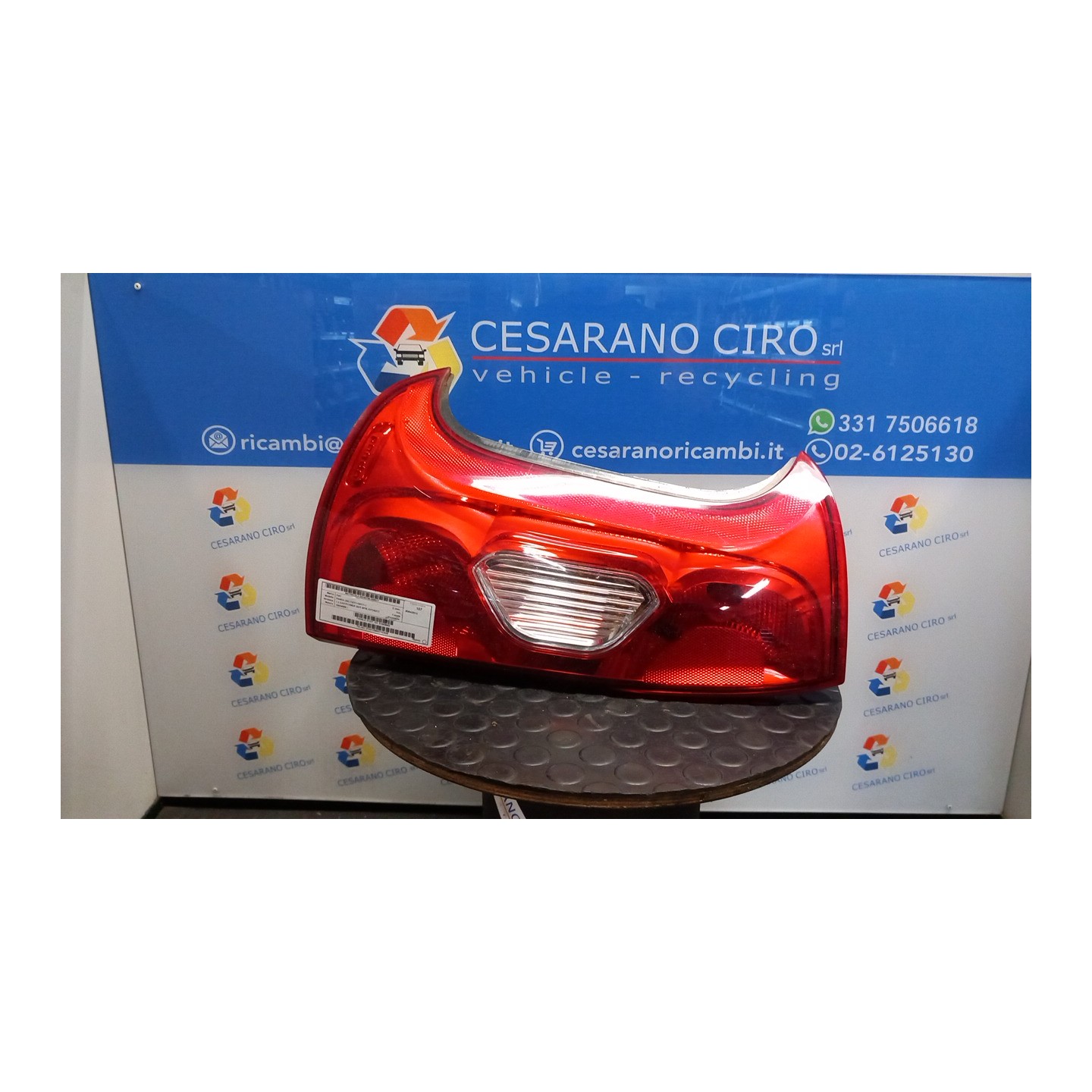 FANALE POST. SX. 017 FIAT PANDA (33) (12/11-04/17) 169A4000 51843643