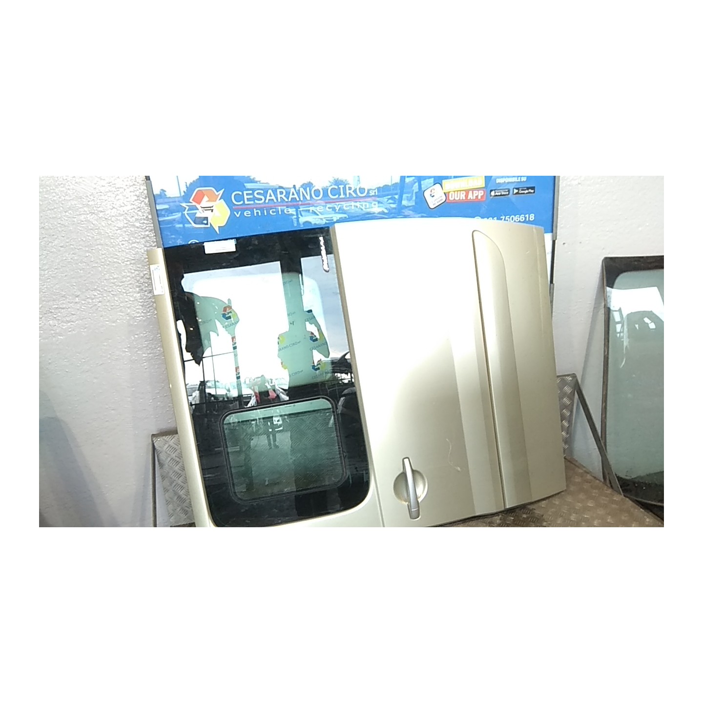 PORTA POST. VETRATA DX. 042 FIAT SCUDO (3H) (01/07-12/16-) RHK 1400428688