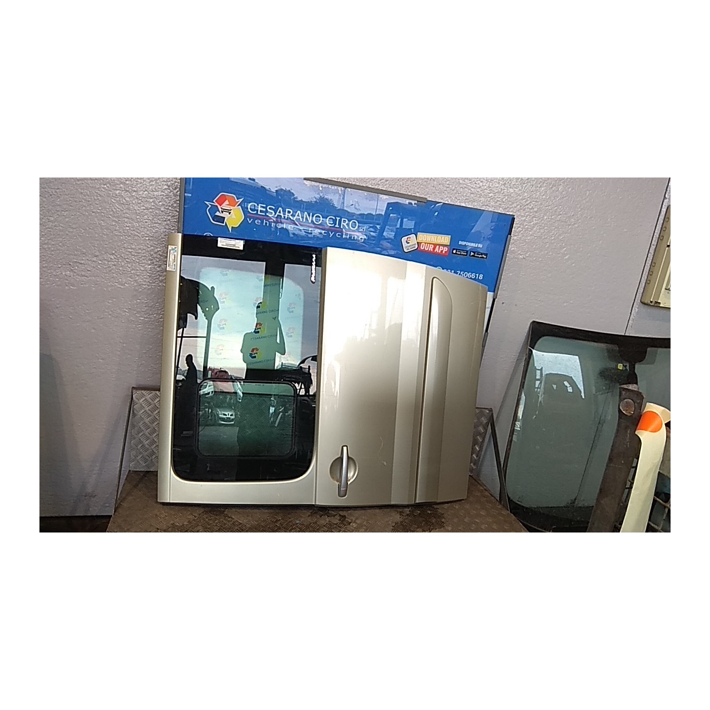 PORTA POST. VETRATA DX. 042 FIAT SCUDO (3H) (01/07-12/16-) RHK 1400428688