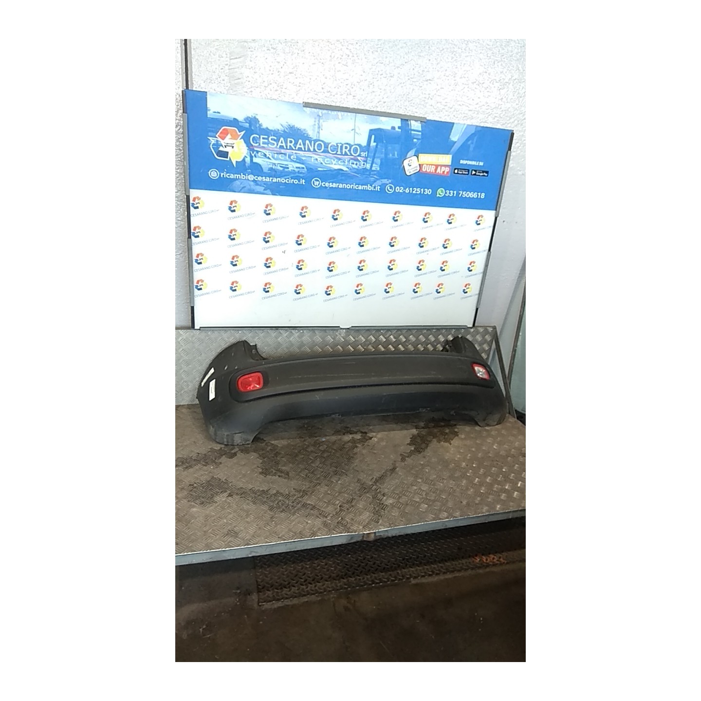 PARAURTI POST. TREKKING/CLIMBING 069 FIAT PANDA (33) (12/11-04/17) 169A4000 96525561