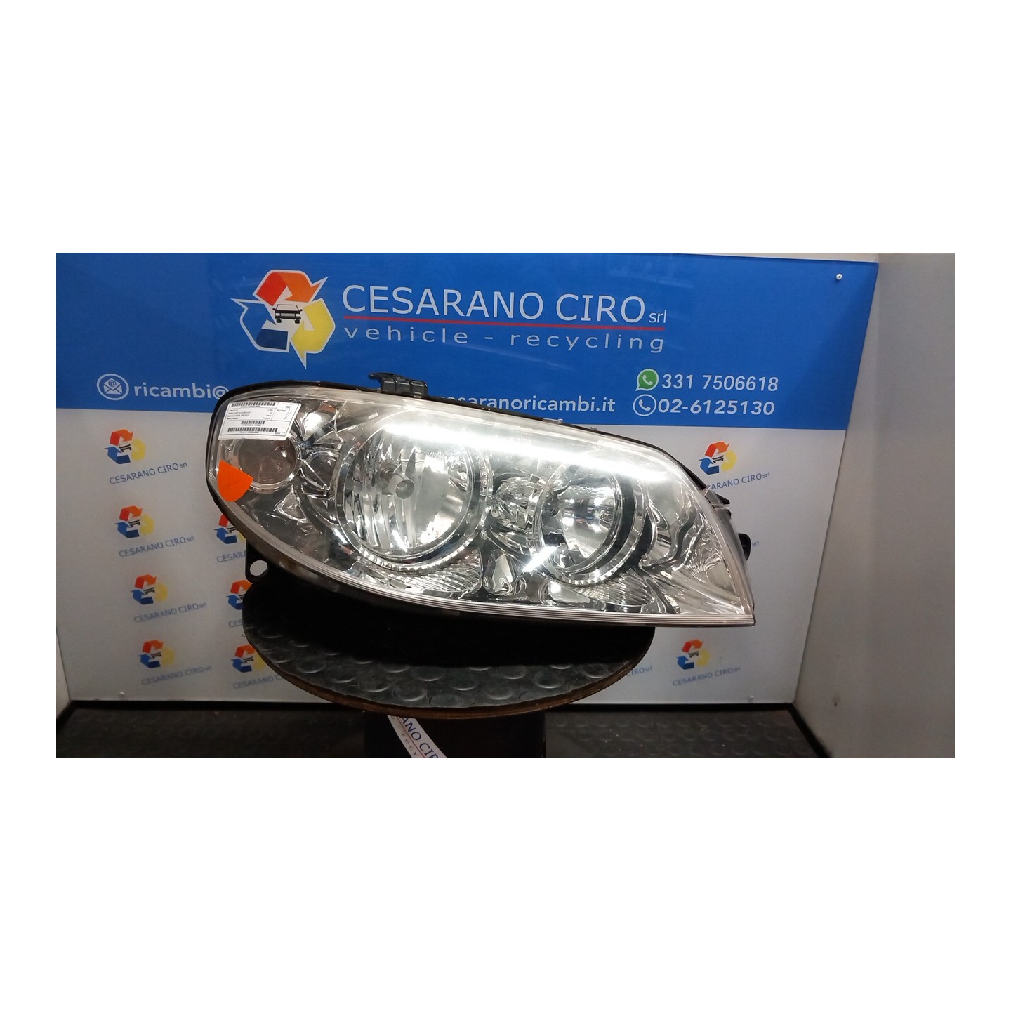 PROIETTORE DX. 005 FIAT PUNTO (2U) (07/03-01/07) 188A4000 51760025