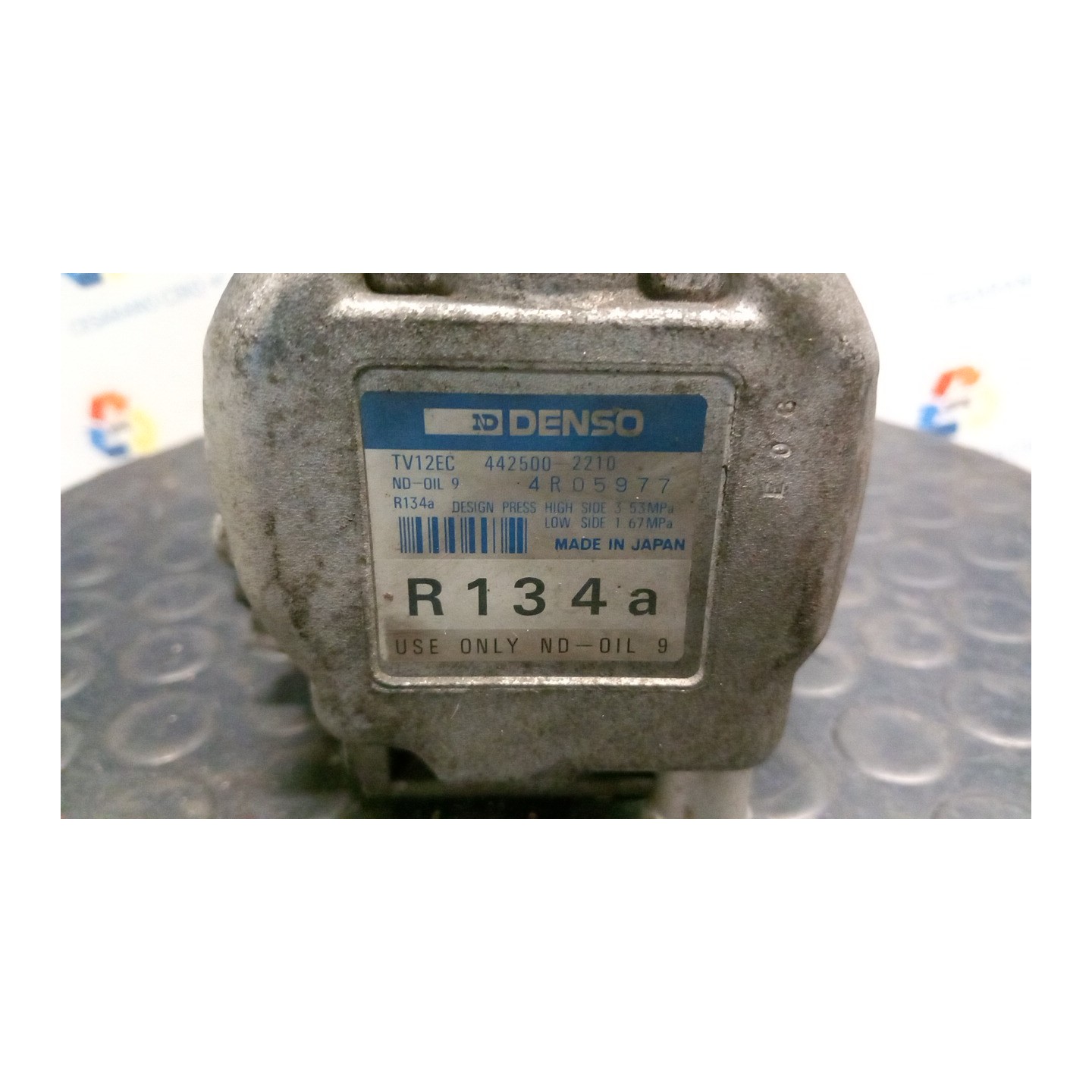 COMPRESSORE A/C 009 FIAT PUNTO 1A SERIE (11/93-10/99) 176A8000 7765865