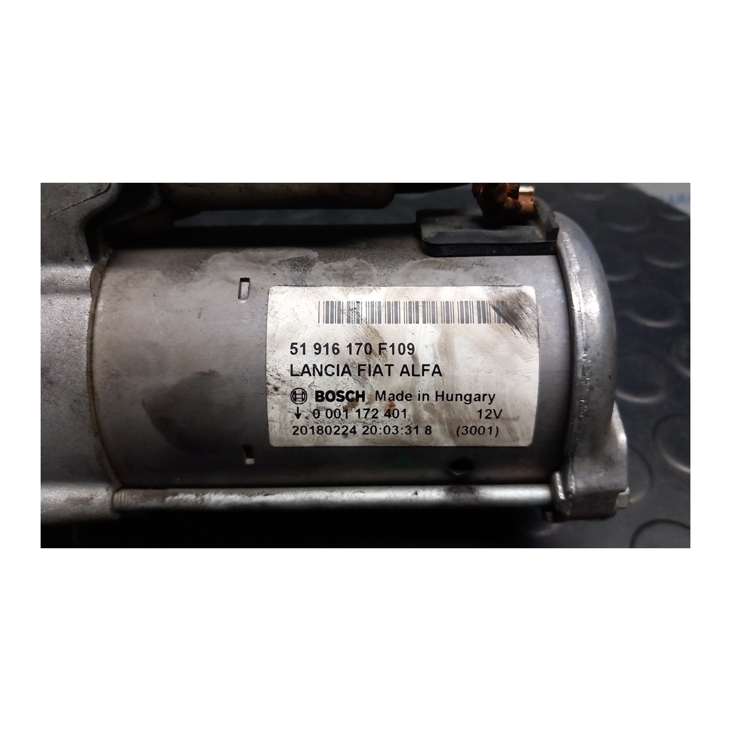 MOTORINO AVVIAMENTO 023 FIAT PANDA VAN (33) (06/12-09/18) 312B2000 51916170
