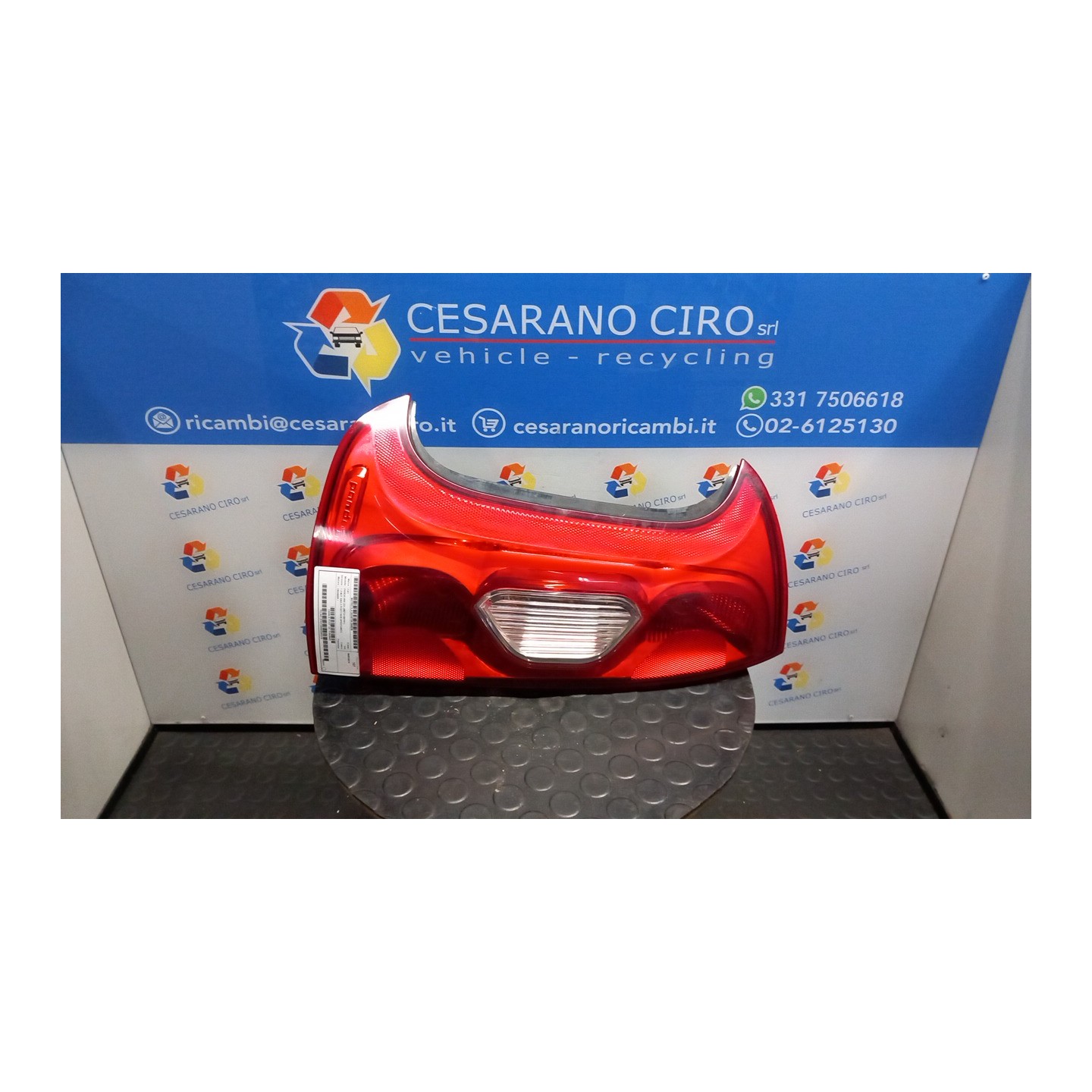 FANALE POST. SX. 039 FIAT PANDA VAN (33) (06/12-09/18) 199A9000 51843643