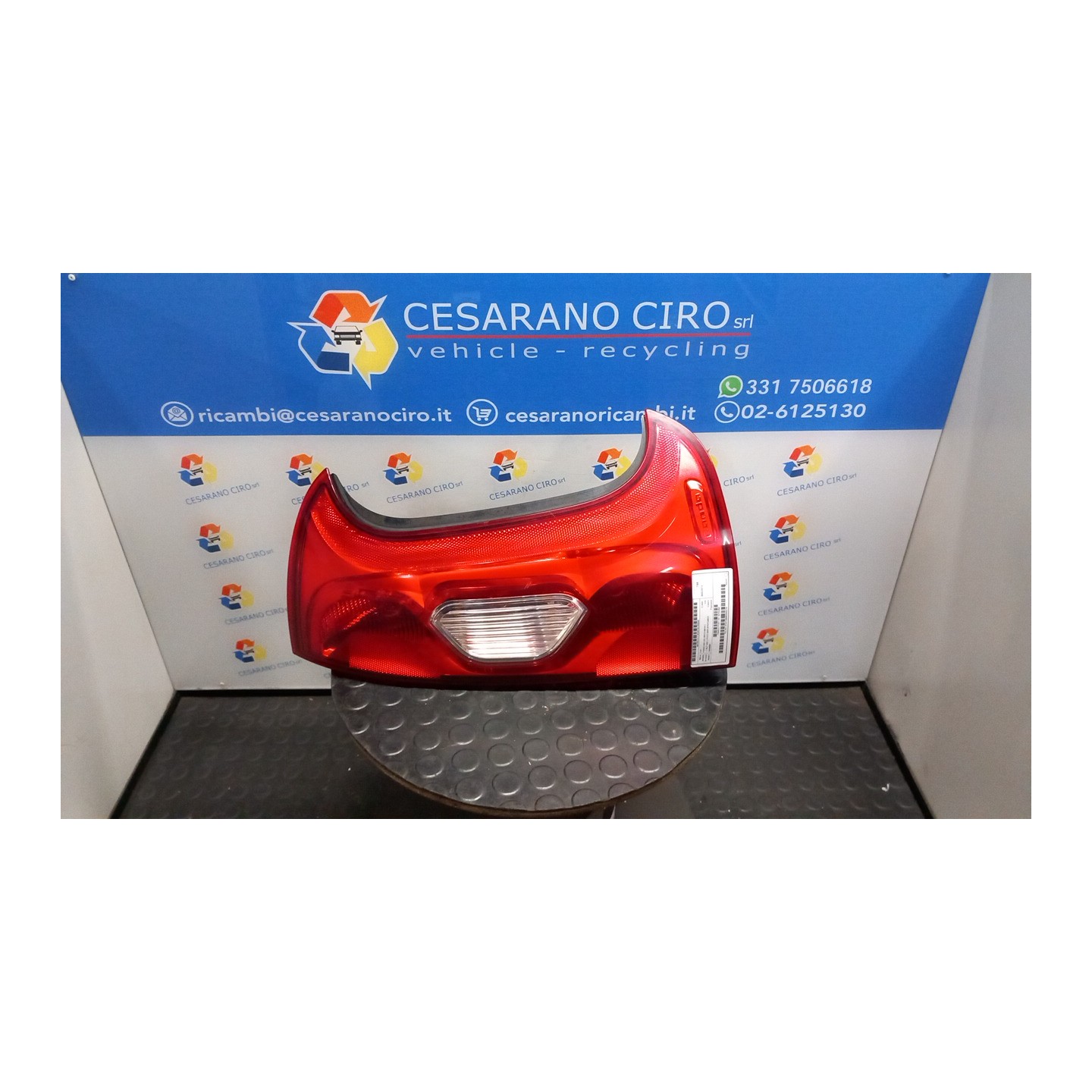 FANALE POST. DX. 040 FIAT PANDA VAN (33) (06/12-09/18) 199A9000 52102350
