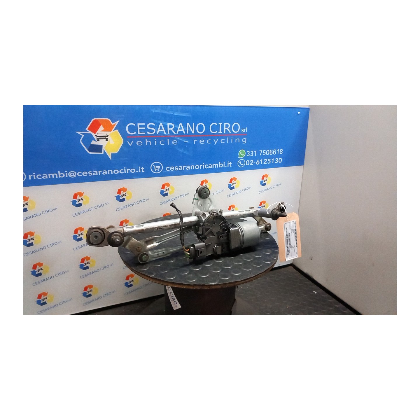 MECCANISMO TERGIPARABREZZA CON MOTORINO 043 VOLKSWAGEN UP! (06/16-) CHY 1S1955023D