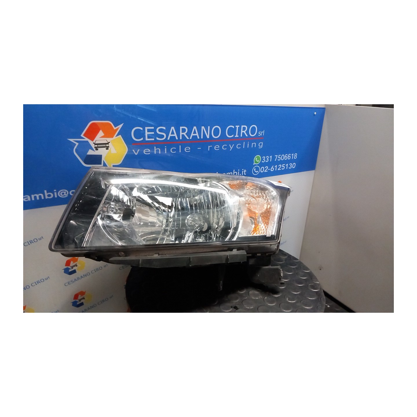 PROIETTORE SX. 078 CHEVROLET (DAEWOO) CRUZE (J300) (04/09-12/14) Z20S1 96828234