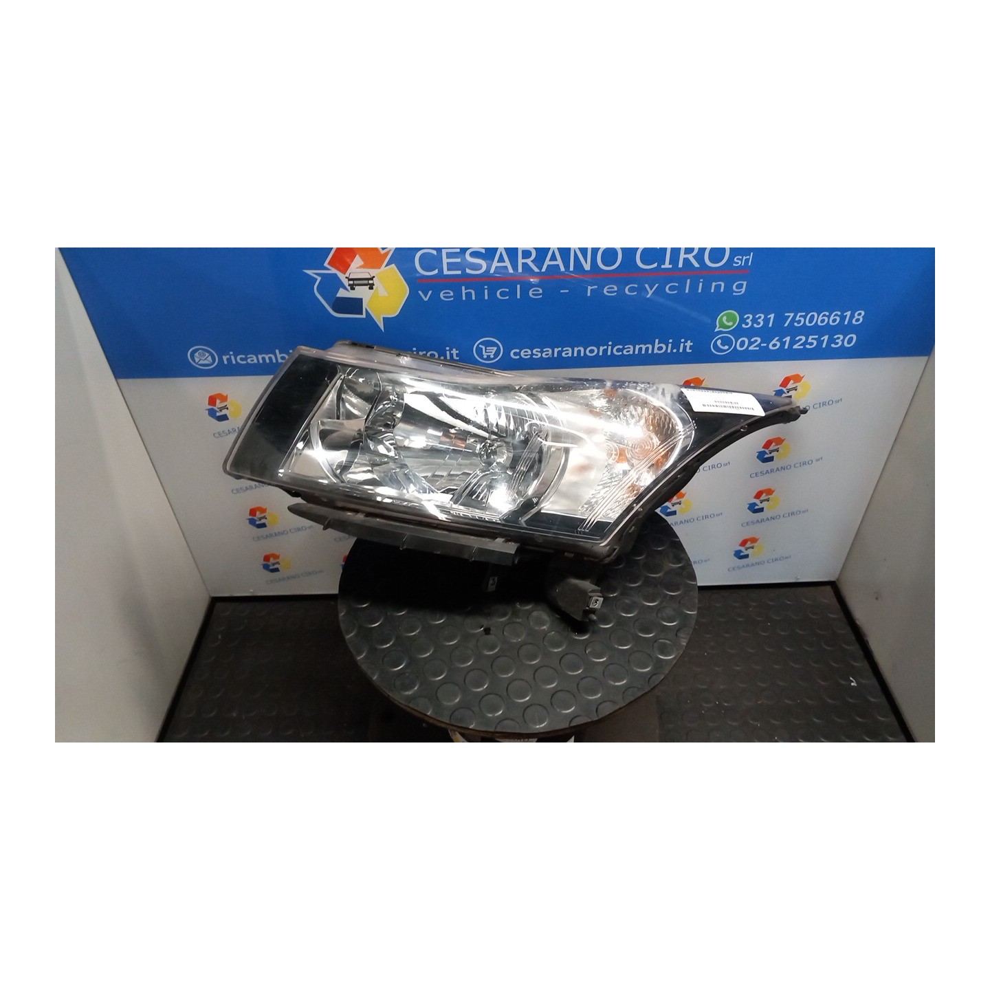 PROIETTORE SX. 078 CHEVROLET (DAEWOO) CRUZE (J300) (04/09-12/14) Z20S1 96828234