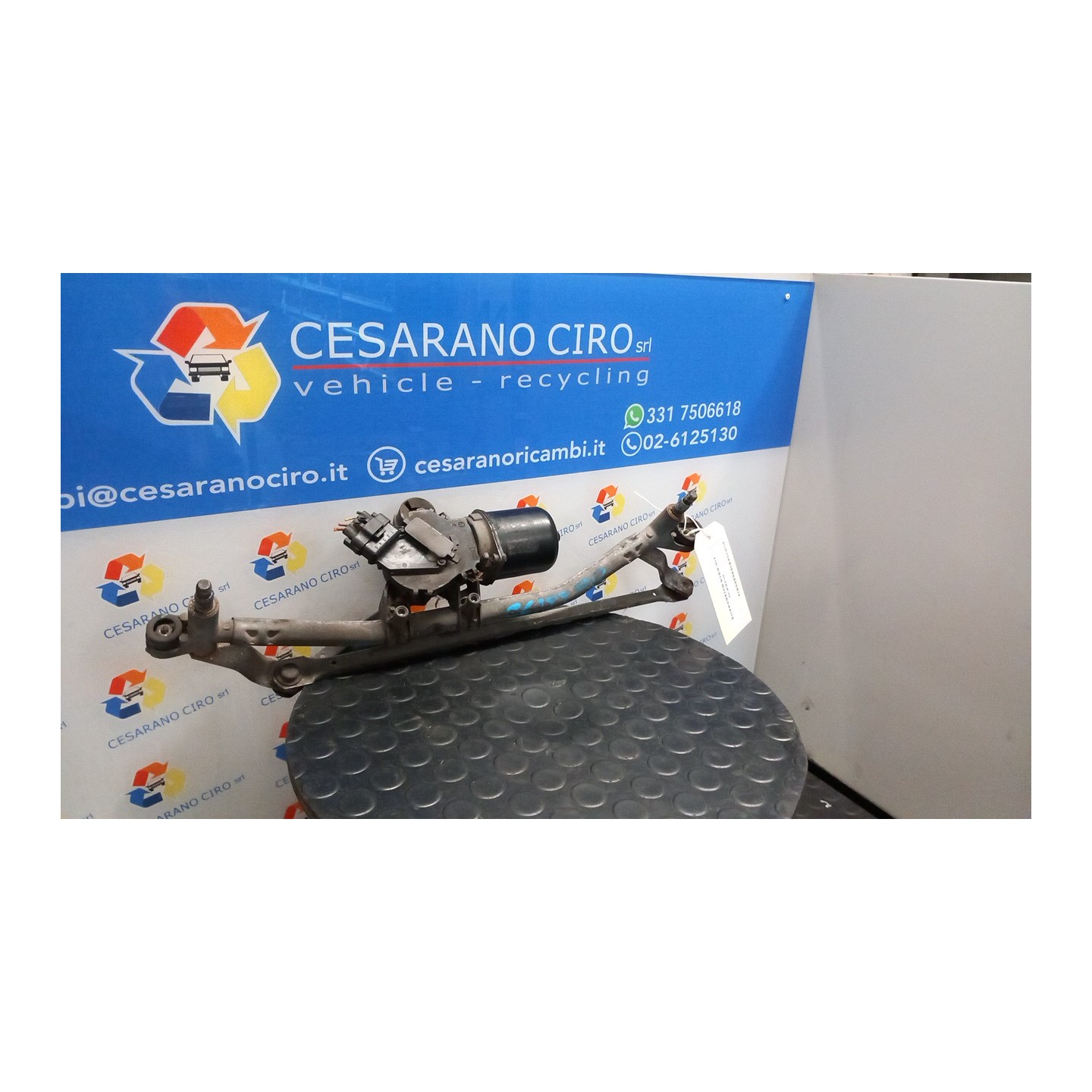 MECCANISMO TERGIPARABREZZA CON MOTOR 008 CITROEN C2 (09/03-01/10) HFX 6401F4