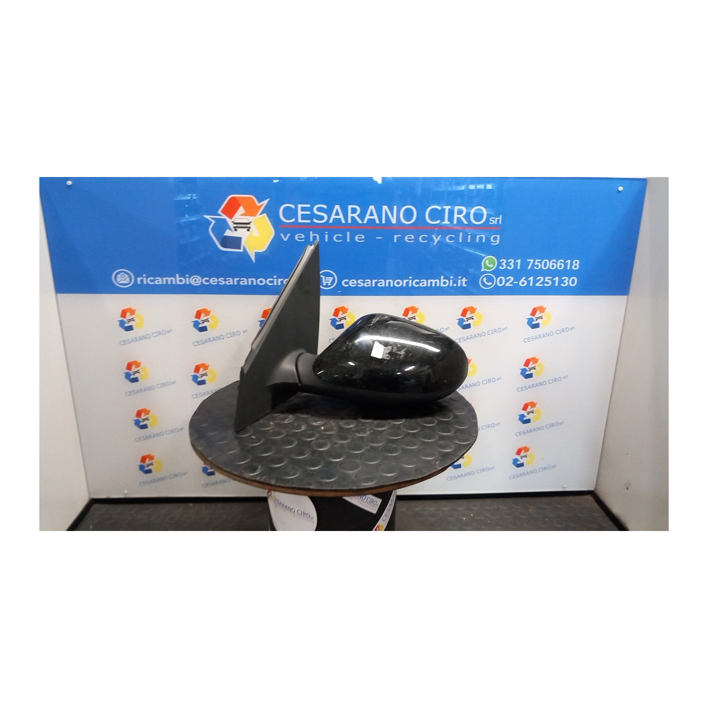 RETROVISORE EST. REGOLAZ. ELETTR. SX. 030 LANCIA YPSILON (TE) (09/06-12/08) 843A1000 735411227