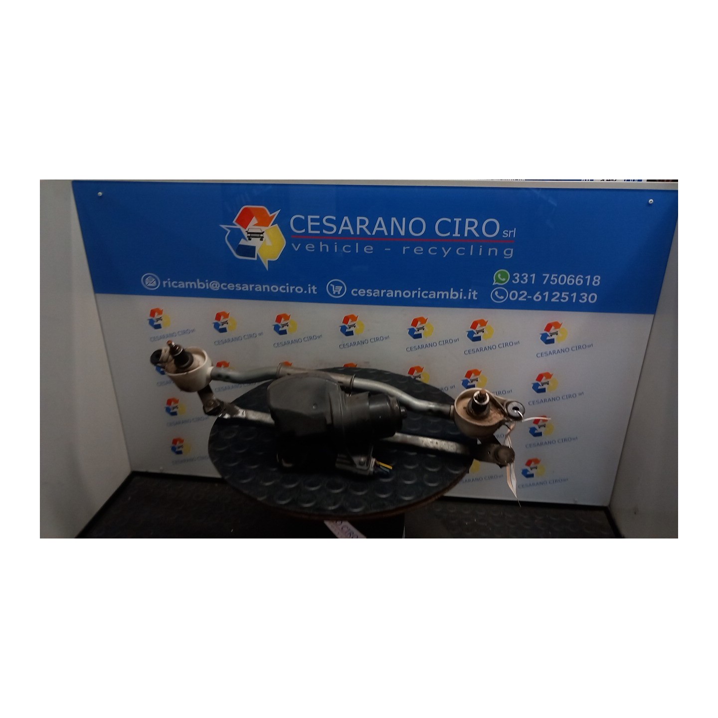 MECCANISMO TERGIPARABREZZA CON MOTORINO 022 OPEL AGILA (H08) (01/08-) K12B 95517286