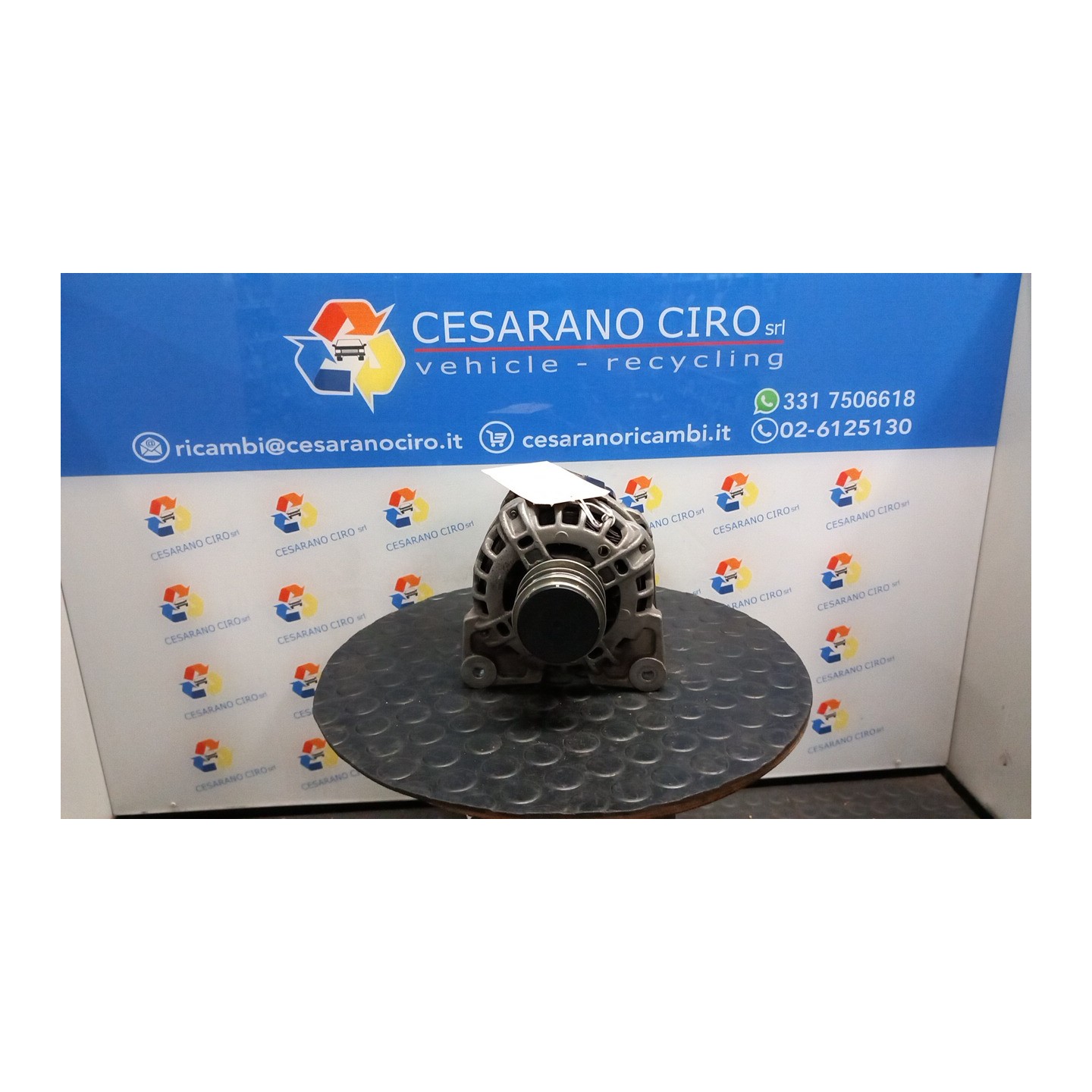 ALTERNATORE 025 DACIA SANDERO 2A SERIE (12/12-) D4FF7 231008386R