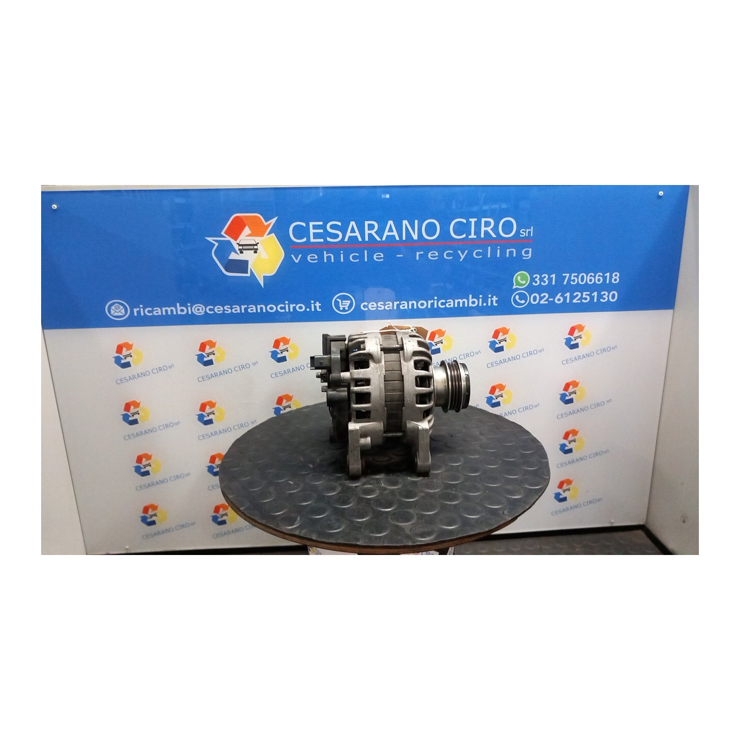 ALTERNATORE 025 DACIA SANDERO 2A SERIE (12/12-) D4FF7 231008386R
