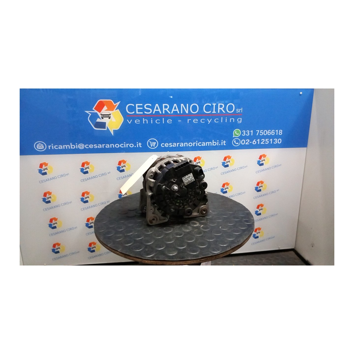 ALTERNATORE 025 DACIA SANDERO 2A SERIE (12/12-) D4FF7 231008386R