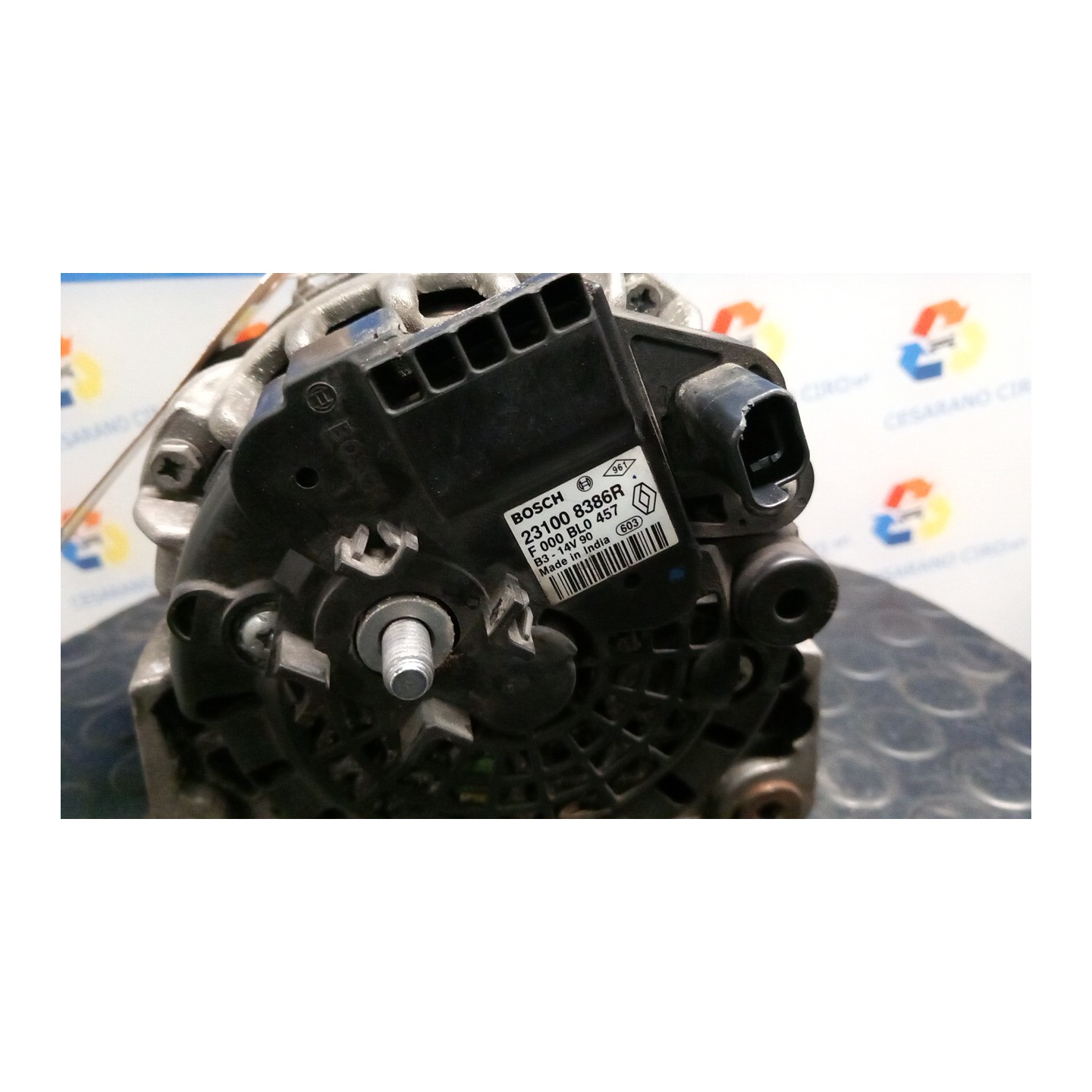 ALTERNATORE 025 DACIA SANDERO 2A SERIE (12/12-) D4FF7 231008386R