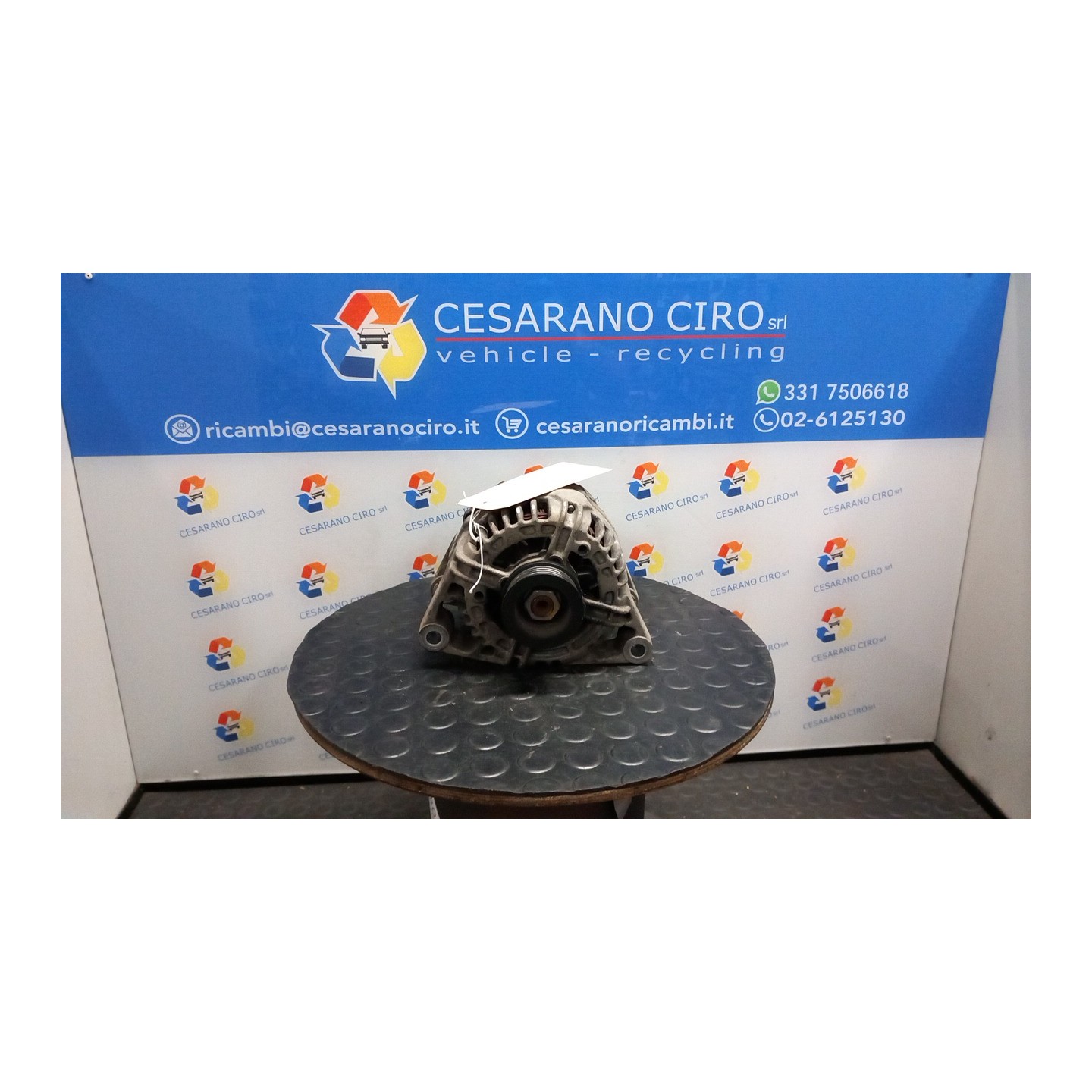 ALTERNATORE 100AMP 034 OPEL CORSA (S07) (07/06-02/11) Z12XEP 93190138
