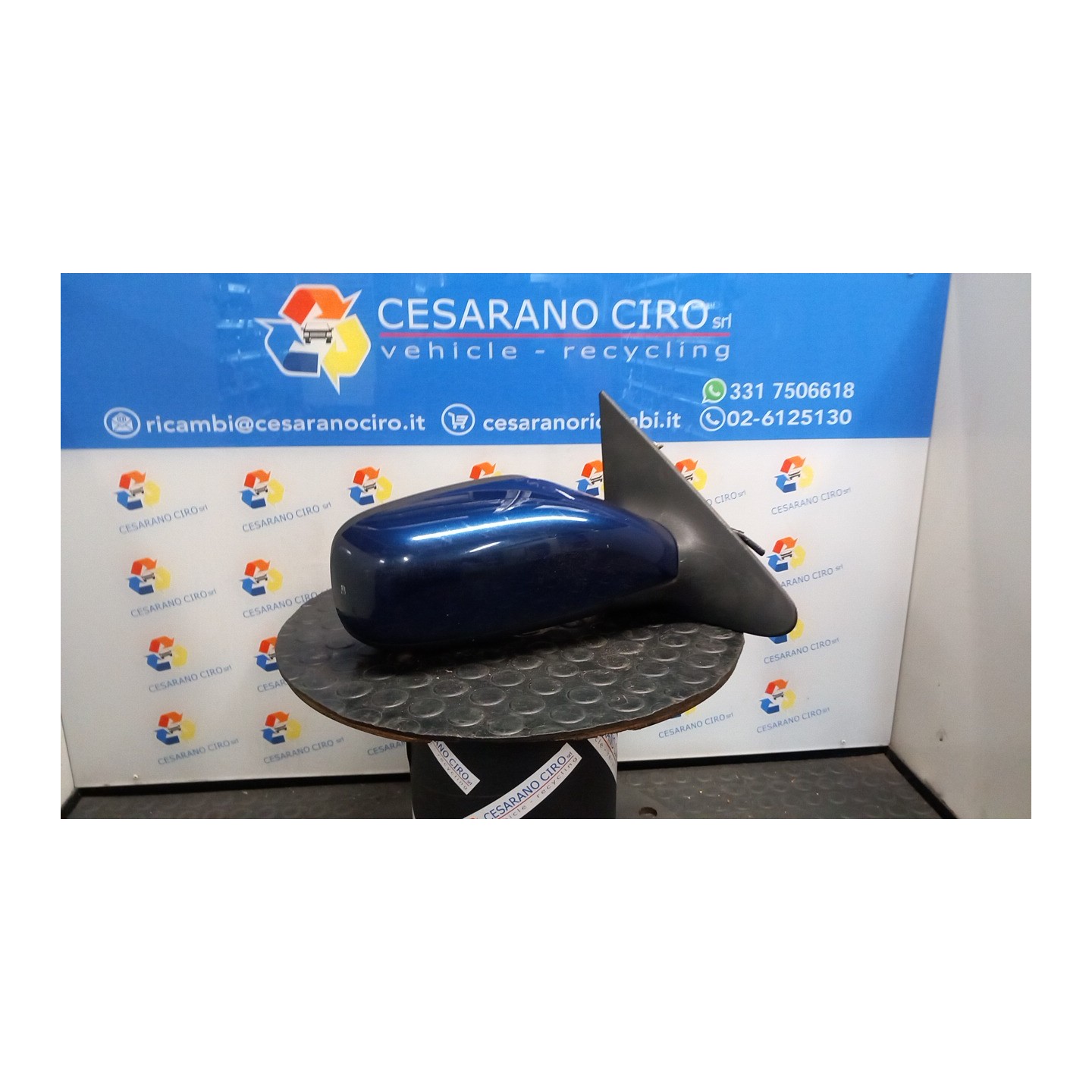 RETROVISORE EST. REGOLAZ. ELETTR. SX. 025 RENAULT LAGUNA 2A SERIE (03/01-09/07) F4PC7 7701049058