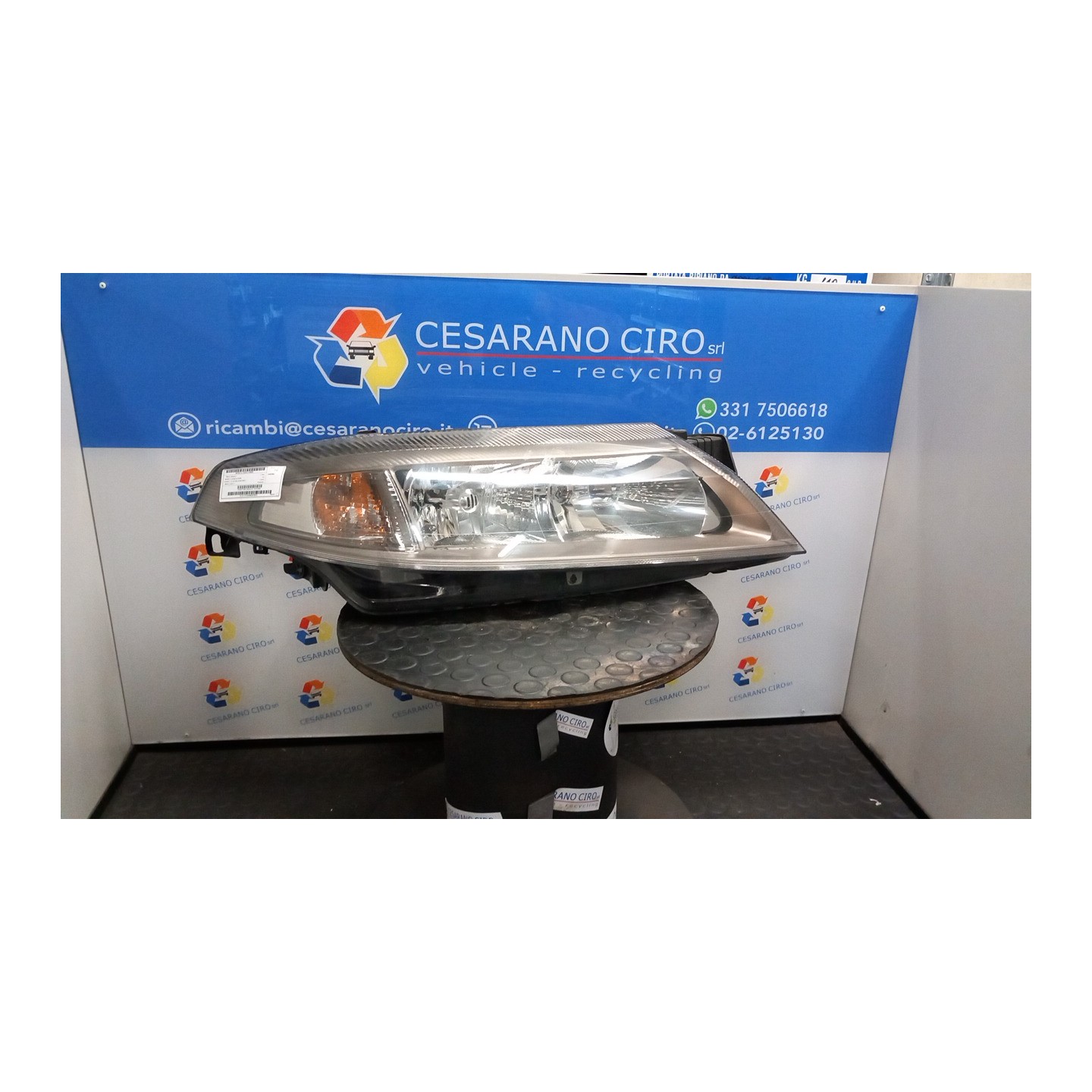 PROIETTORE XENON DX. 026 RENAULT LAGUNA 2A SERIE (03/01-09/07) F4PC7 7701474501