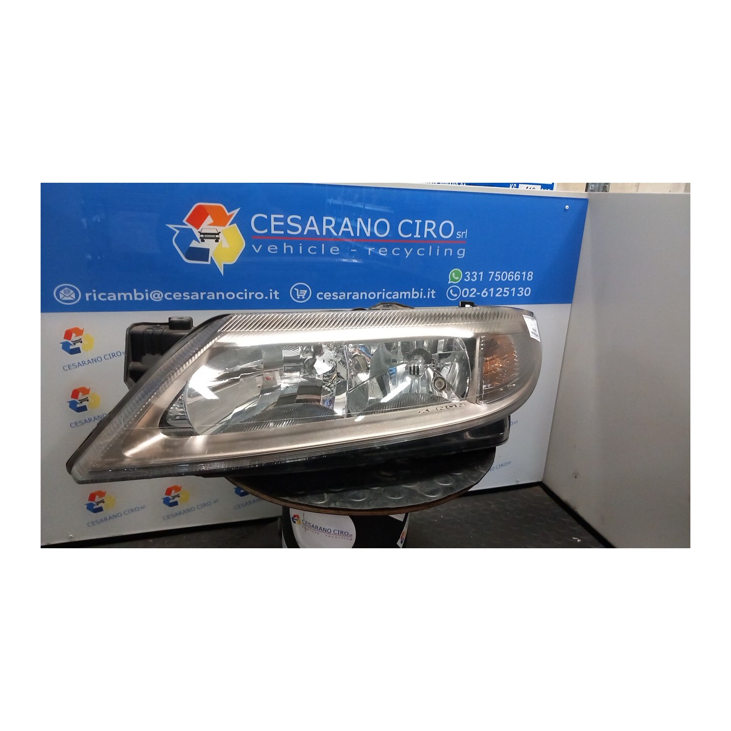 PROIETTORE XENON SX. 027 RENAULT LAGUNA 2A SERIE (03/01-09/07) F4PC7 7701048929