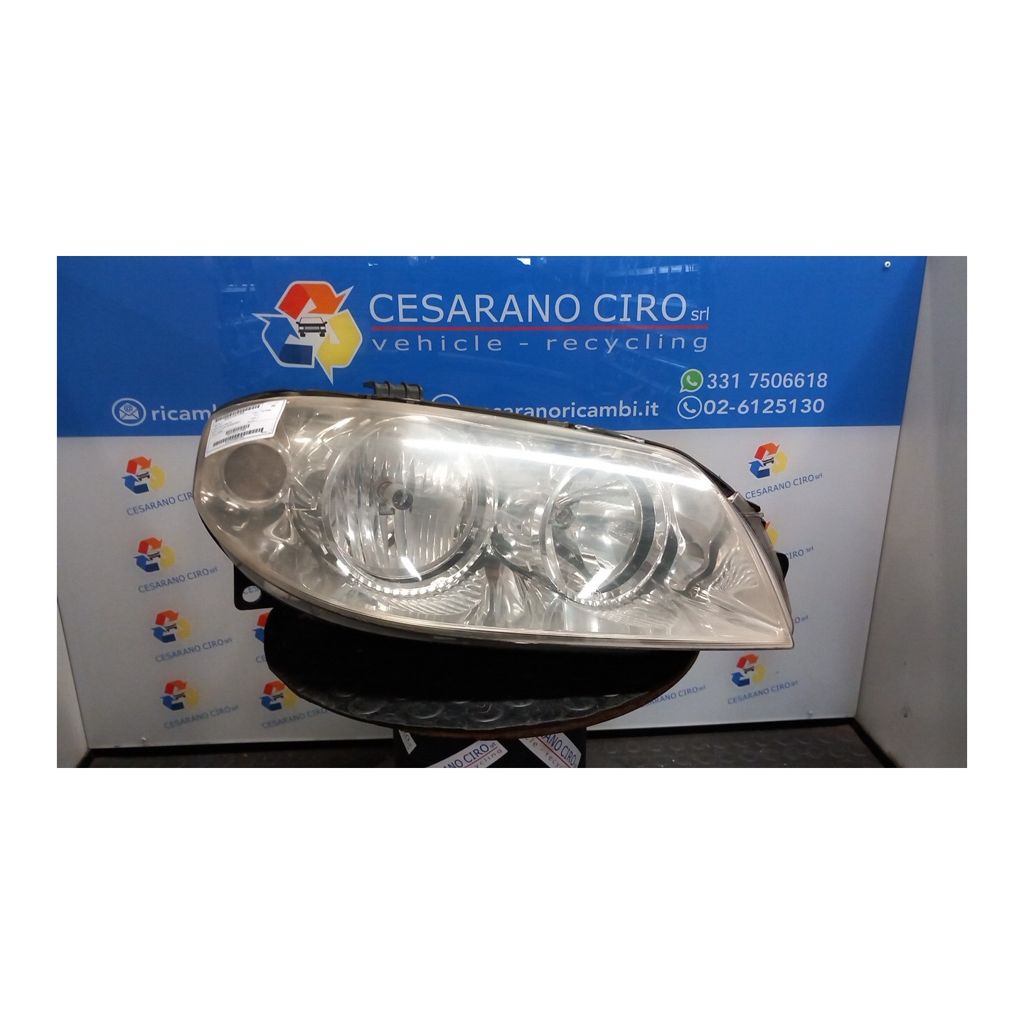 PROIETTORE DX. 029 FIAT PUNTO CLASSIC (2U) (01/07-12/1 188A4000 51760025