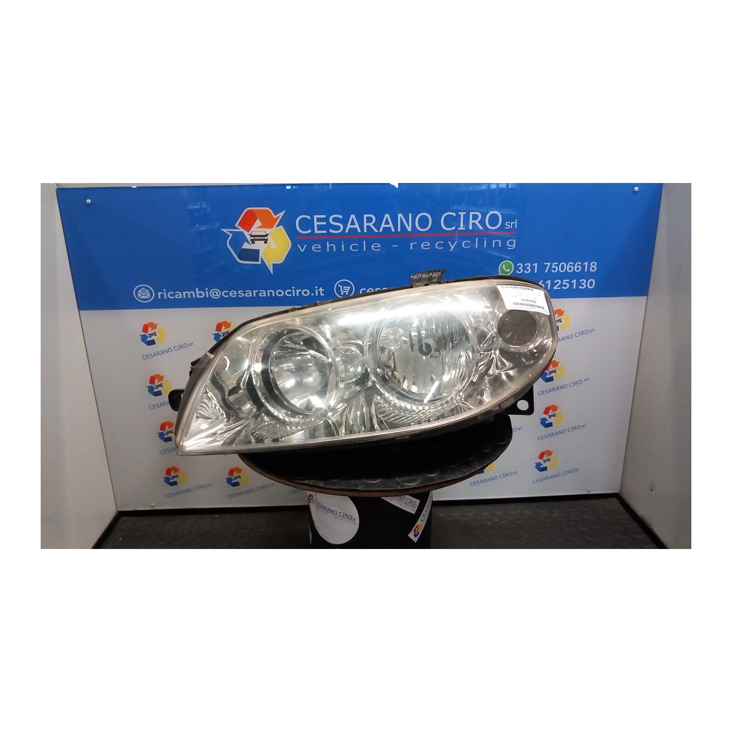 PROIETTORE SX. 030 FIAT PUNTO CLASSIC (2U) (01/07-12/1 188A4000 51760027