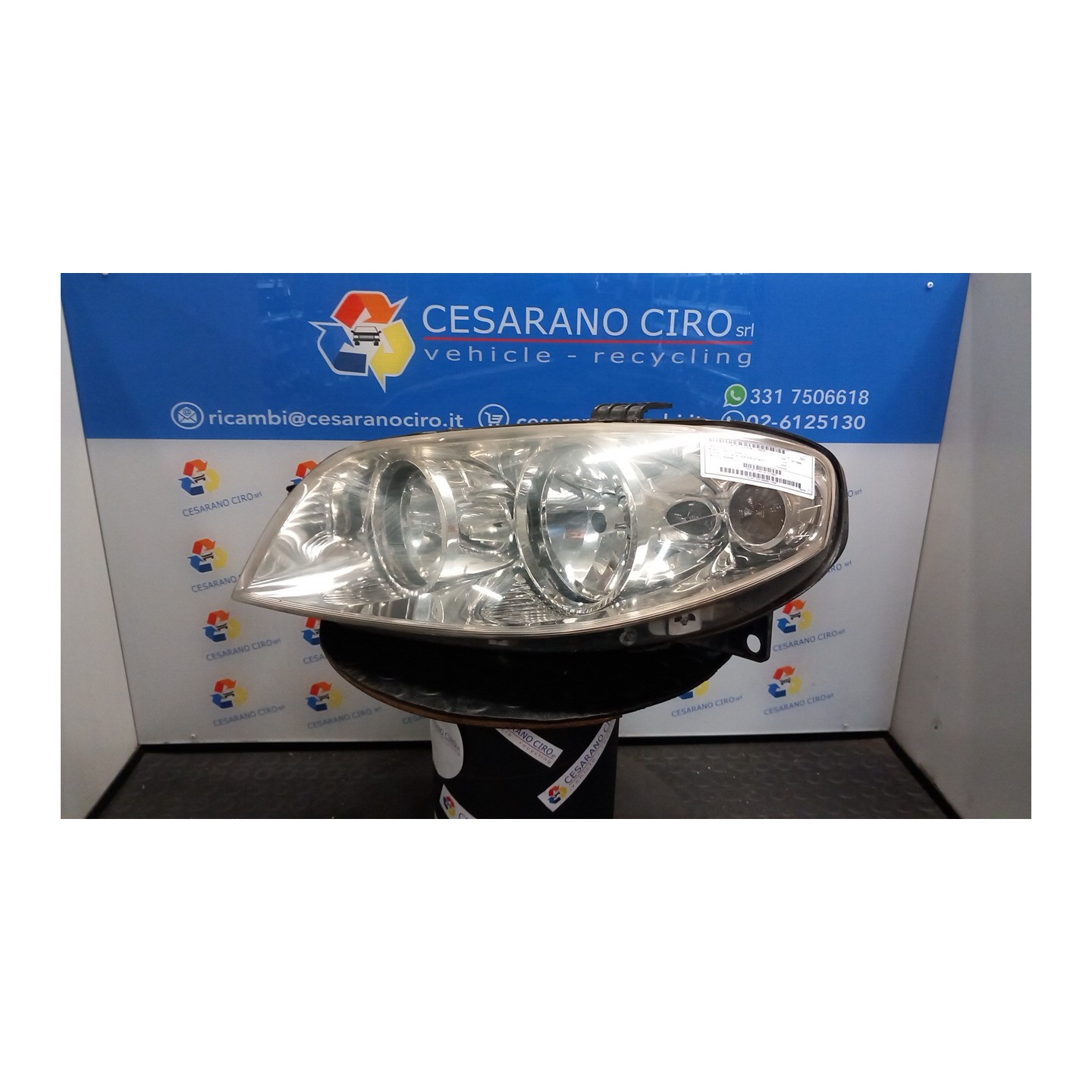 PROIETTORE SX. 030 FIAT PUNTO CLASSIC (2U) (01/07-12/1 188A4000 51760027