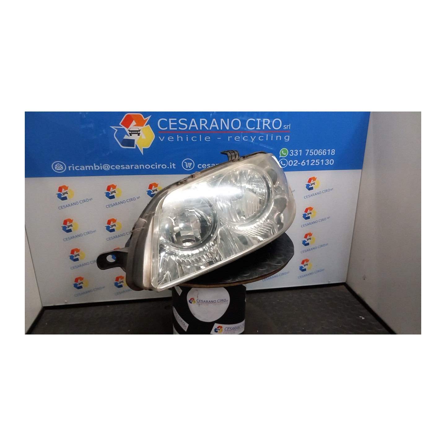PROIETTORE SX. 030 FIAT PUNTO CLASSIC (2U) (01/07-12/1 188A4000 51760027