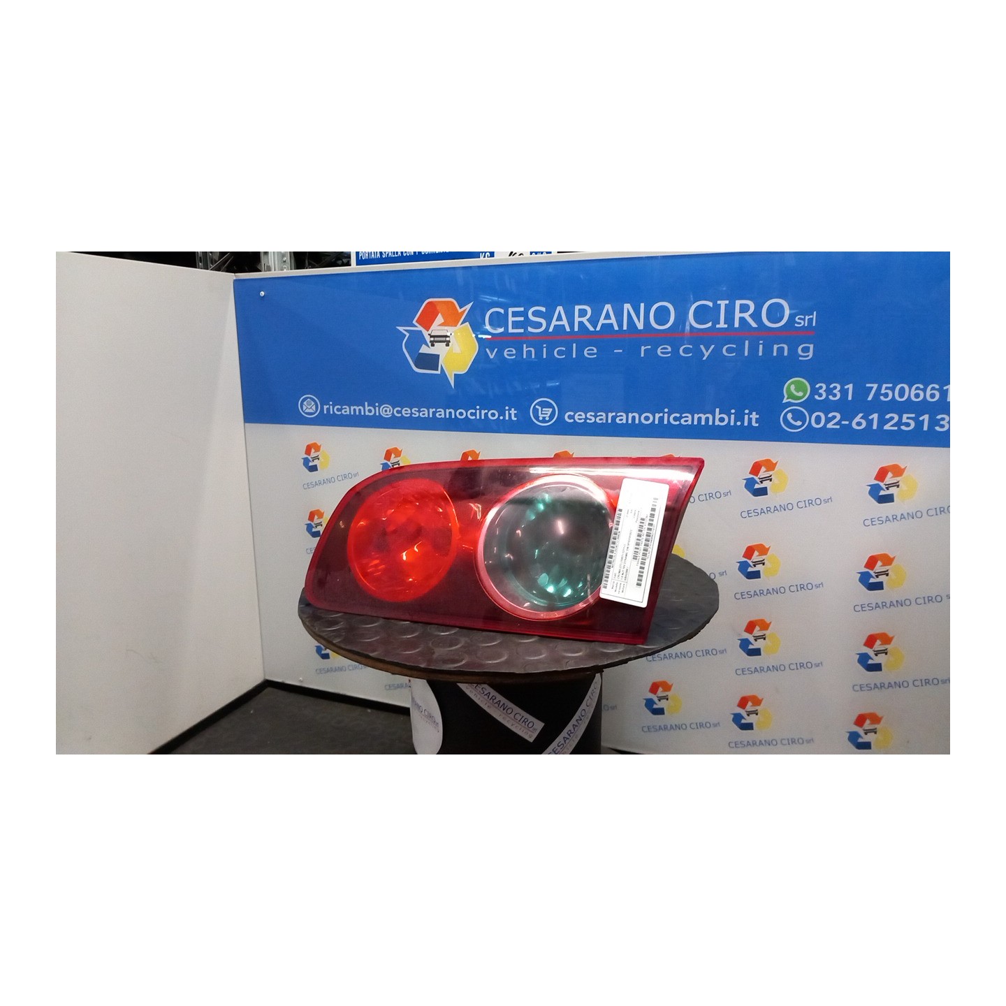 FANALE POST. PARTE INT. DX. 036 FIAT CROMA (2T) (10/07-12/11) 939A2000 51727251