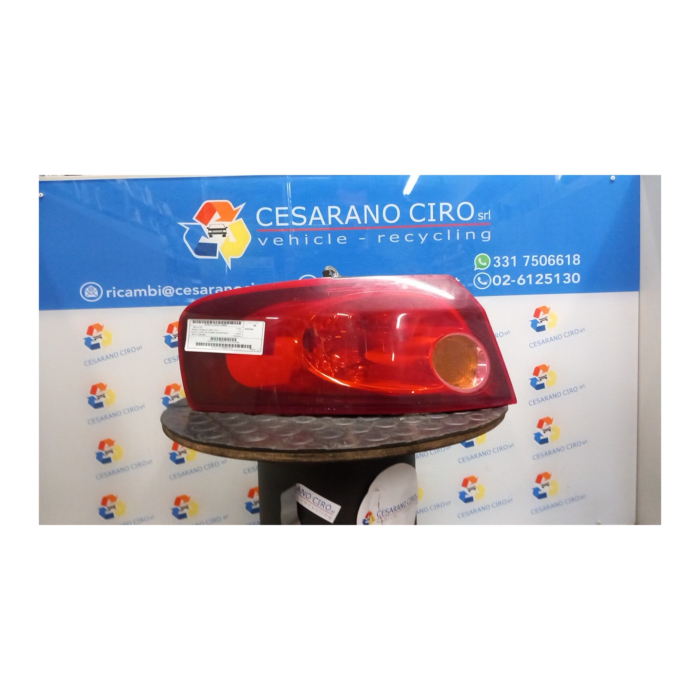 FANALE POST. PARTE EST. SX. 039 FIAT CROMA (2T) (10/07-12/11) 939A2000 51727250