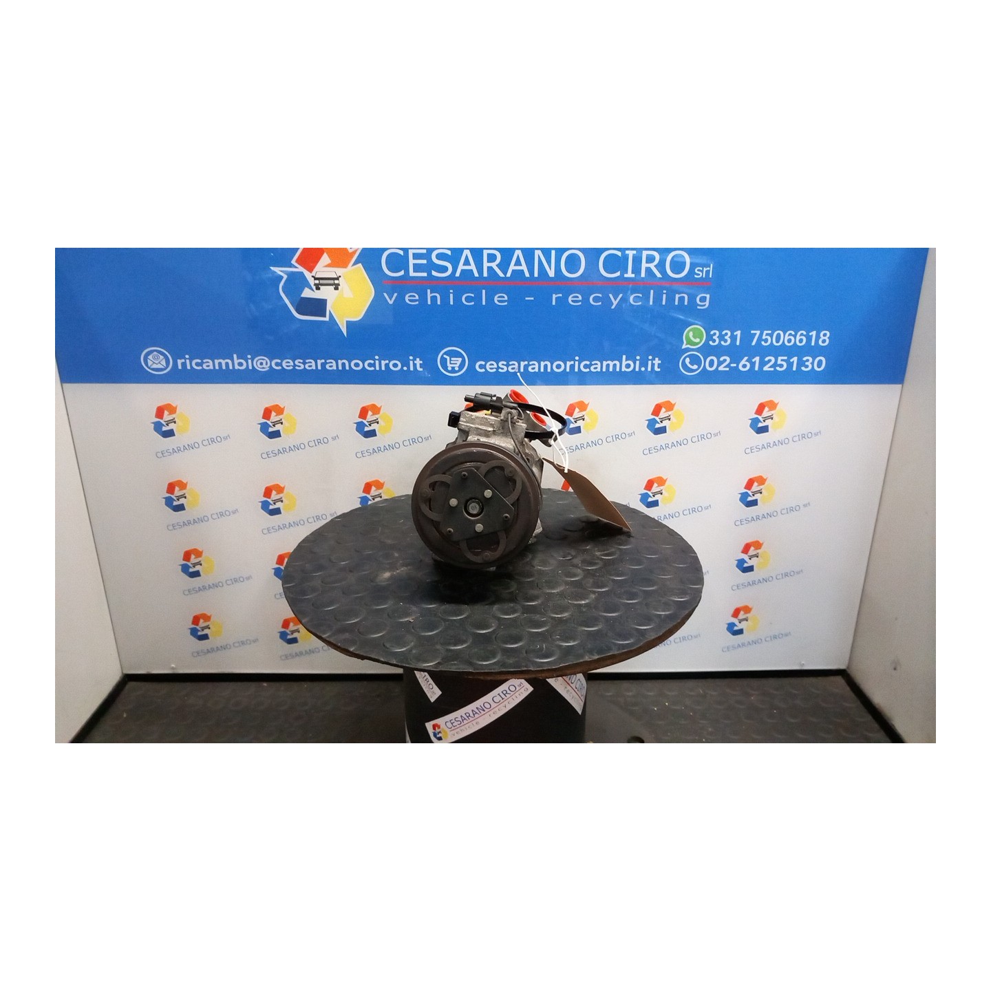 COMPRESSORE A/C 046 OPEL AGILA (H08) (01/08-) K12B 93194040