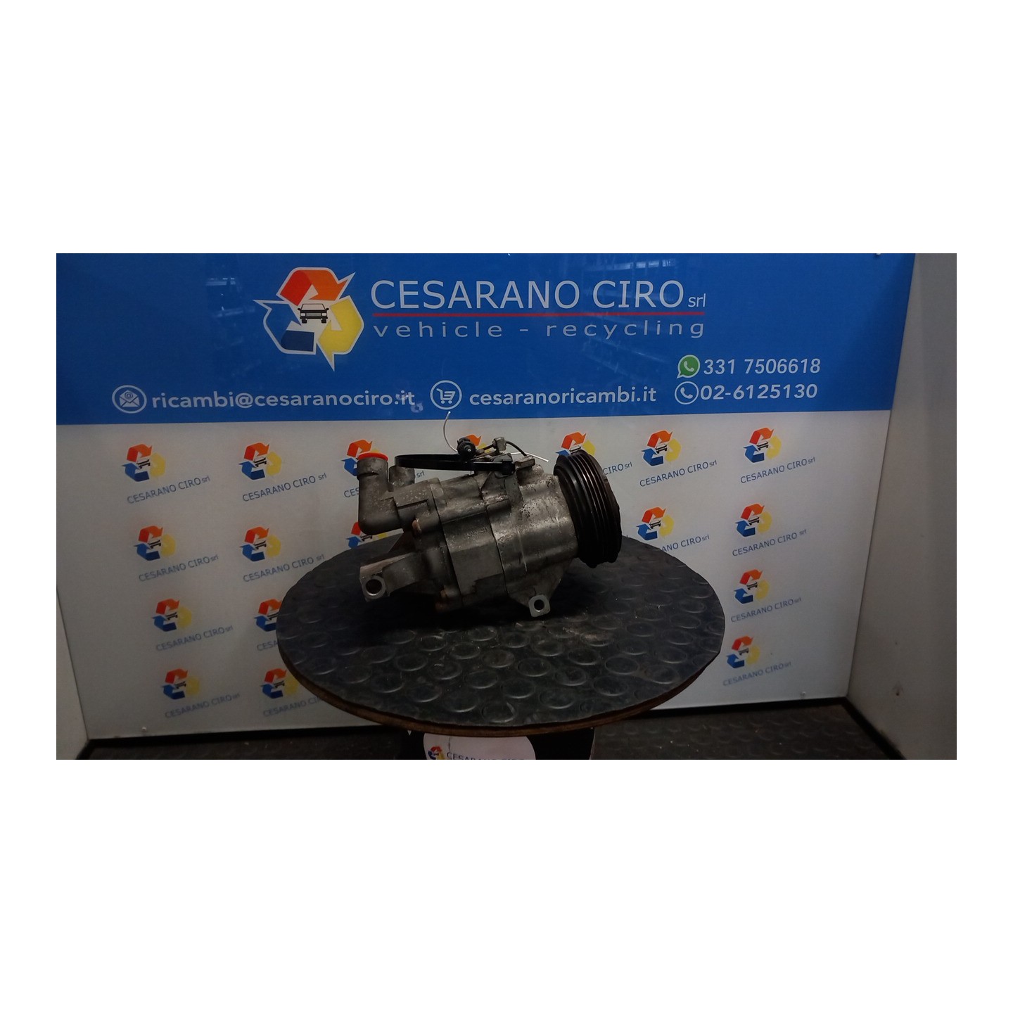 COMPRESSORE A/C 046 OPEL AGILA (H08) (01/08-) K12B 93194040