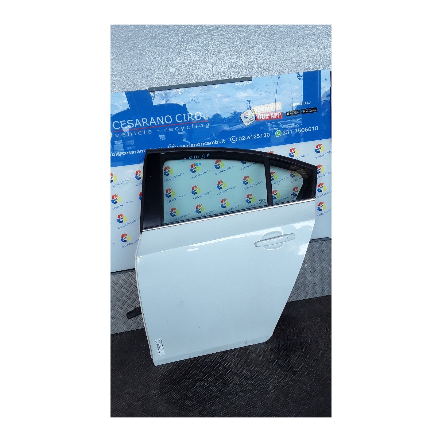 PORTA POST. SX. 013 CHEVROLET (DAEWOO) CRUZE (J300) (04/09-12/14) Z20S1 95963335