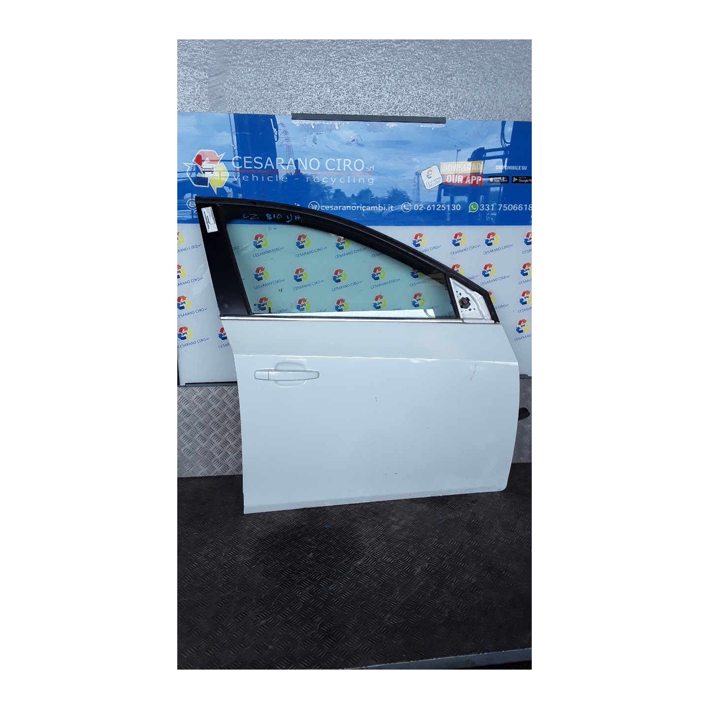 PORTA ANT. DX. 016 CHEVROLET (DAEWOO) CRUZE (J300) (04/09-12/14) Z20S1 95963326