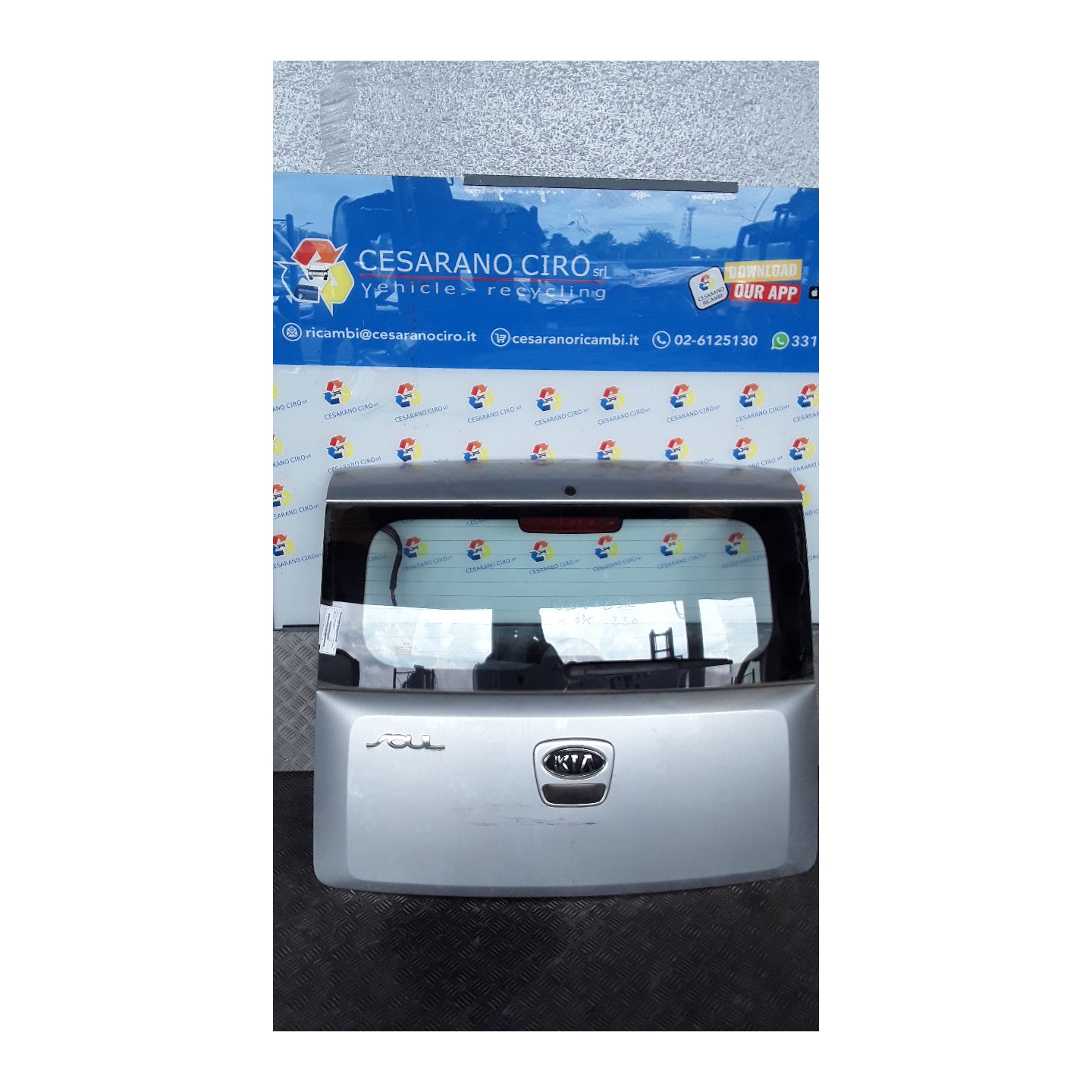 PORTELLO POST. 018 KIA SOUL 1A SERIE (03/09-03/14) G4FC 737002K020