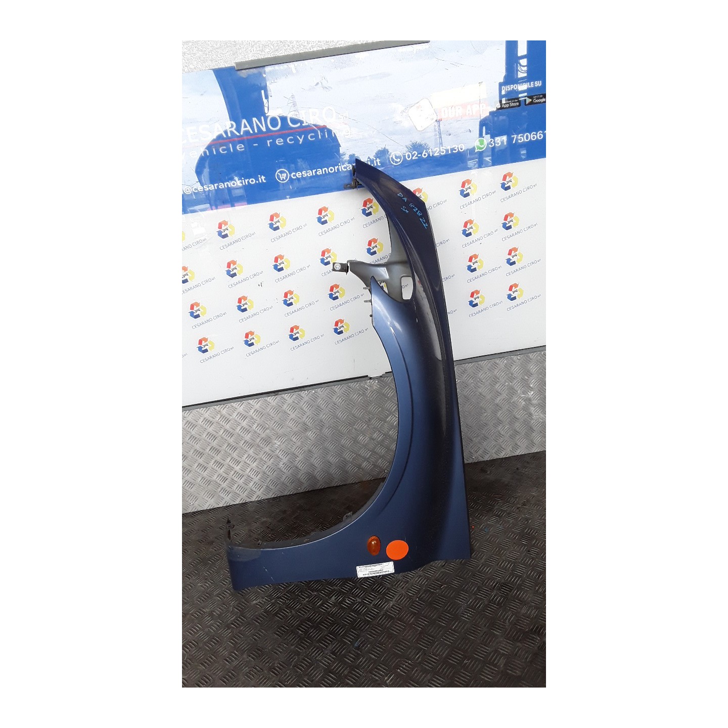 PARAFANGO ANT. SX. 048 CHRYSLER PT CRUISER (05/00-10/05) 16L 05027987AB
