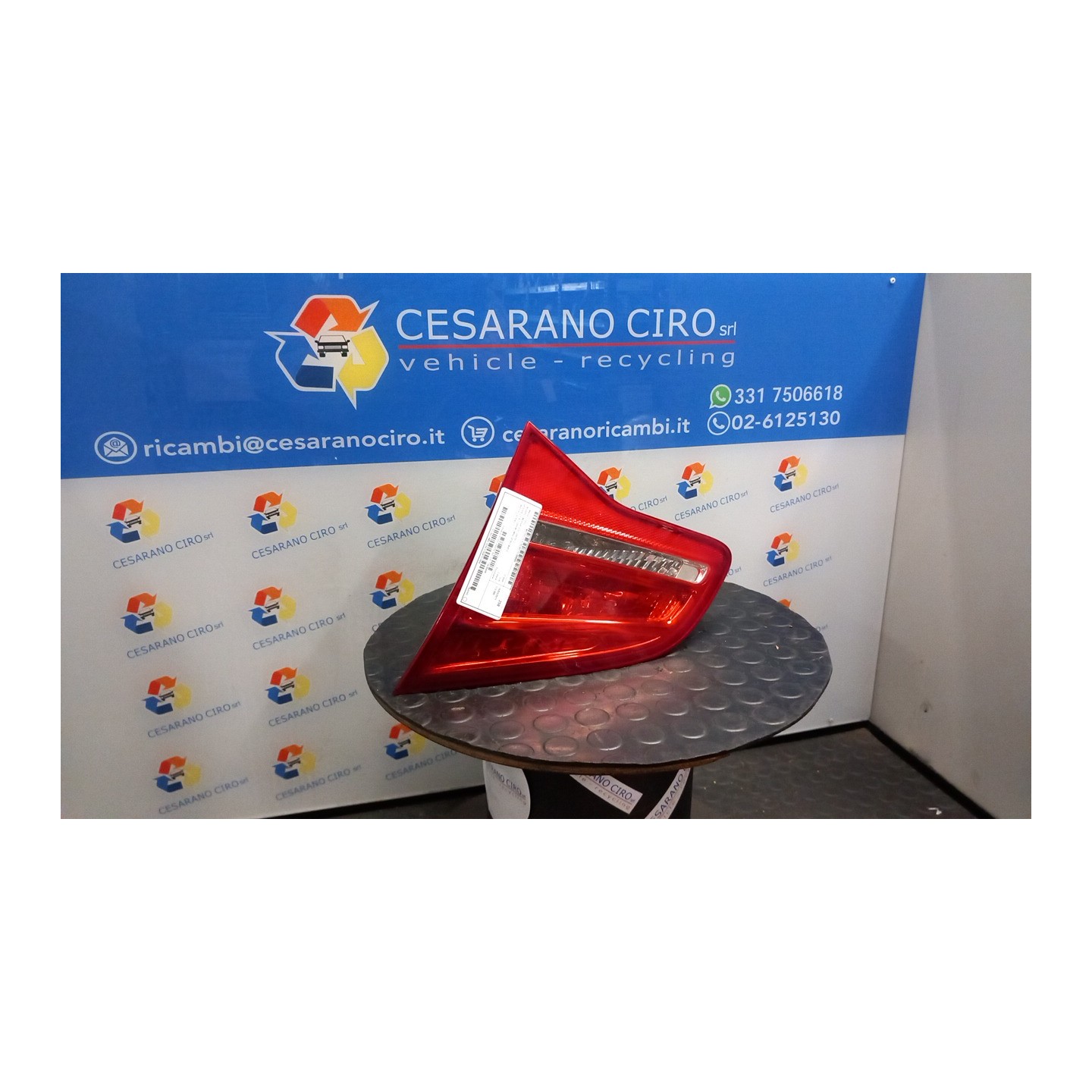 FANALE POST. PARTE INT. DX. 005 OPEL MERIVA (S10) (04/10-) A14NEL 13435486