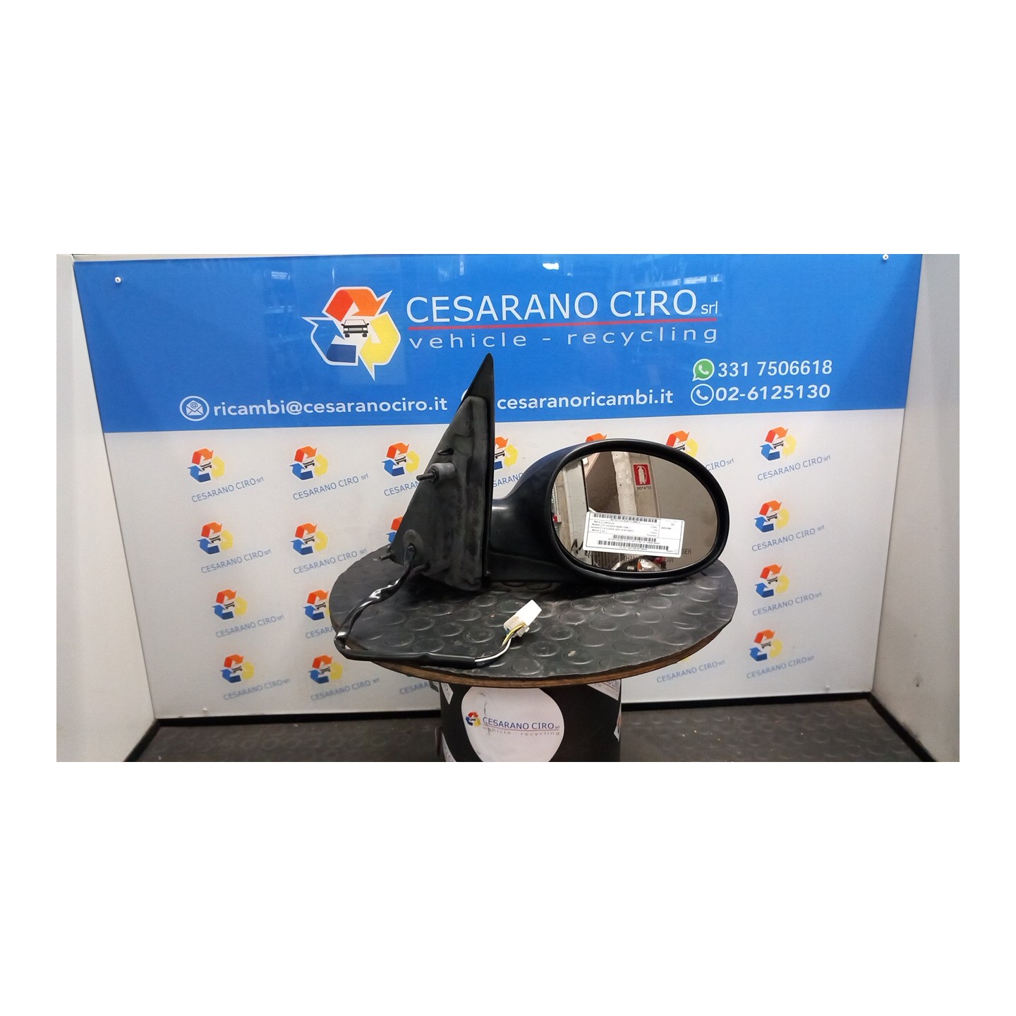 RETROVISORE EST. 01-04-12-06 DX. 019 CHRYSLER PT CRUISER (05/00-10/05) 16L K05067450AA