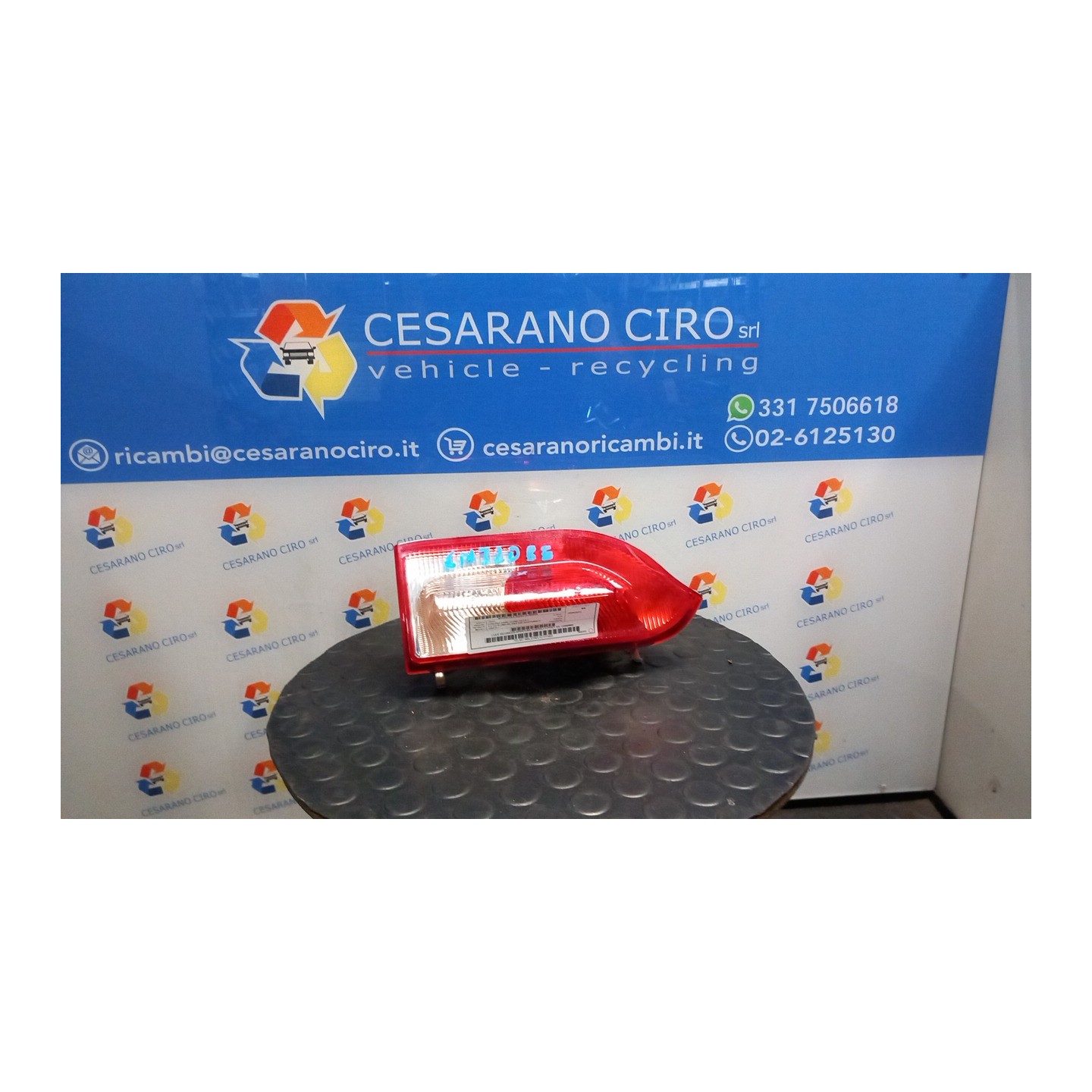 LUCE SICUREZZA APERTURA PORTELLO POST. SX. 034 OPEL INSIGNIA (G09) (12/08-10/13) A20DT 22950969