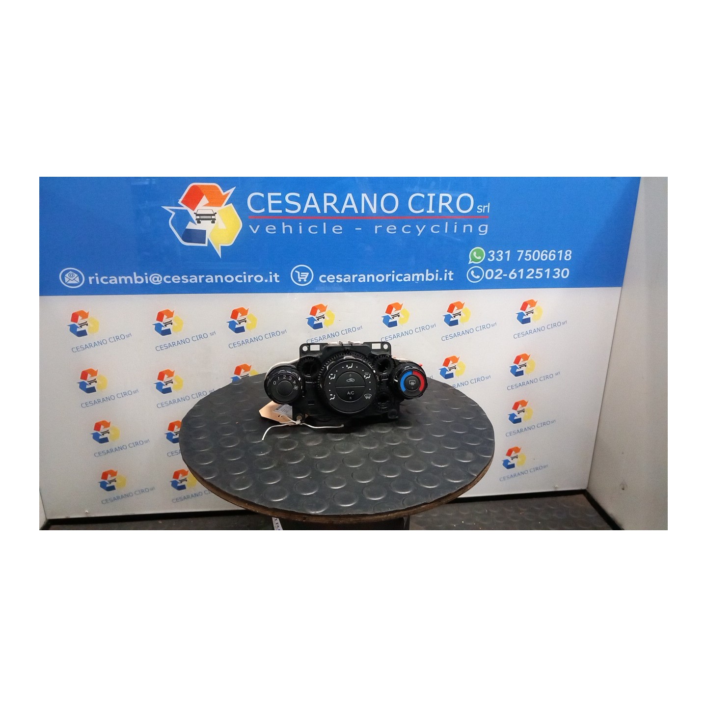 BLOCCO COMANDO CLIMATIZZAZIONE C/A/C AUTO 039 FORD FIESTA (CB1) (09/08-10/13) SNJA 1692816